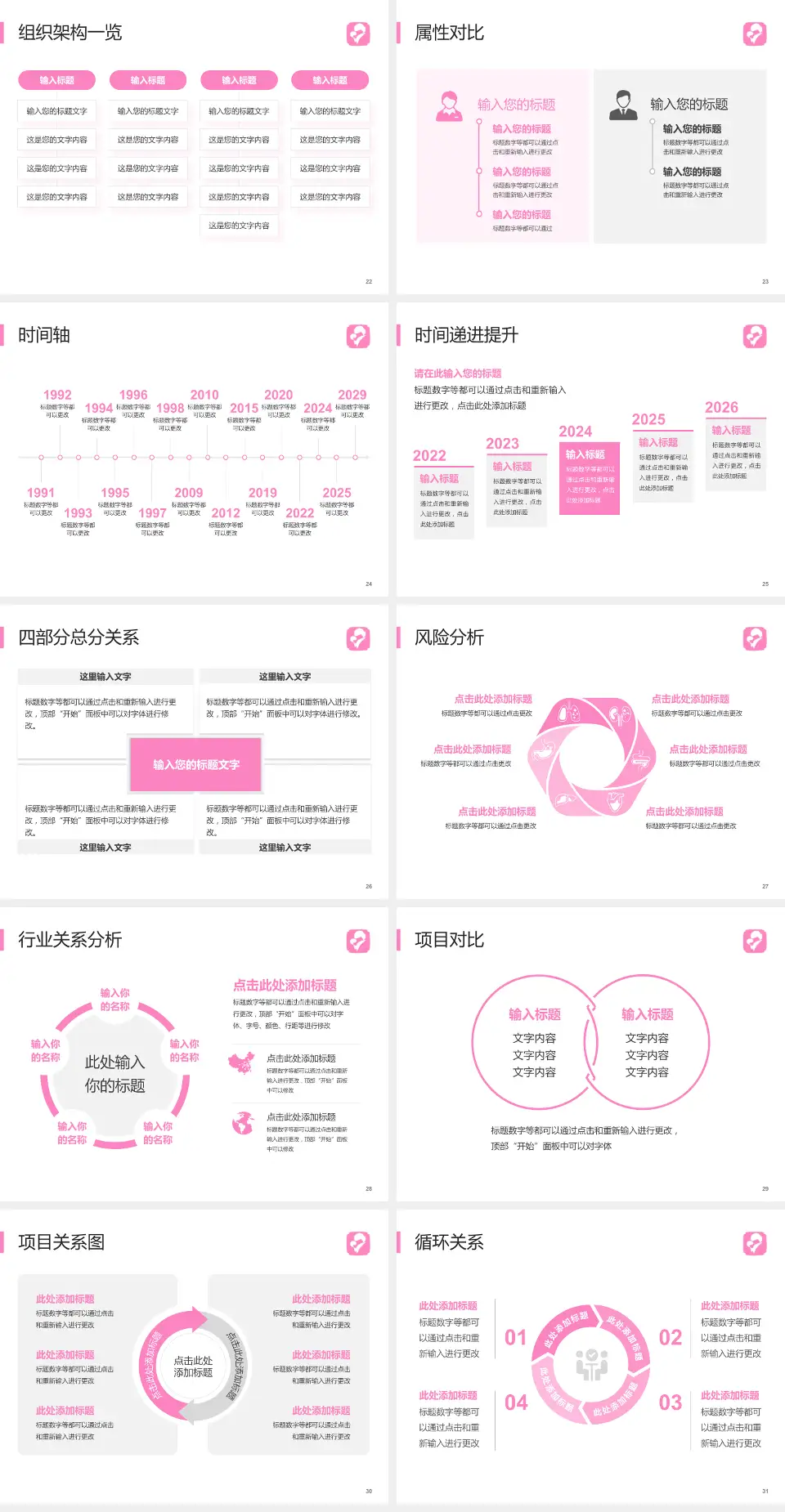 马鞍山市妇幼保健院医疗行业比赛专用PPT模板4:3格式幻灯片预览图4