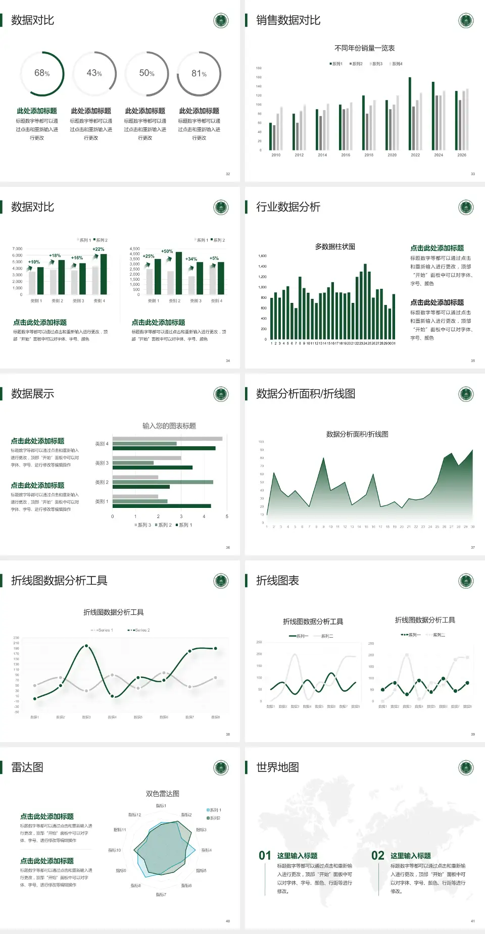 南京军区福州总医院会议与研讨会PPT模板4:3格式幻灯片预览图5