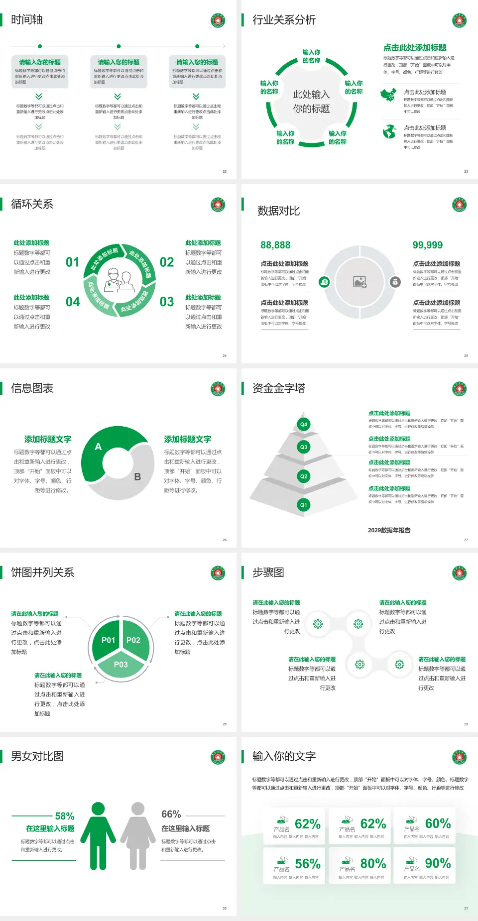 安溪县医院医院管理报告PPT模板4:3格式幻灯片预览图4