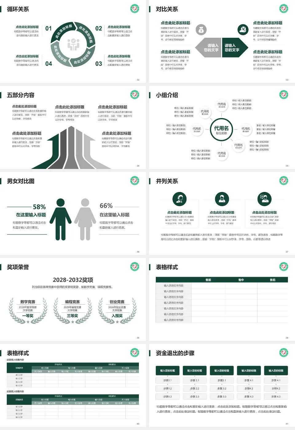 宁德市人民医院医院简介/日常通用PPT模板16:9格式幻灯片预览图5