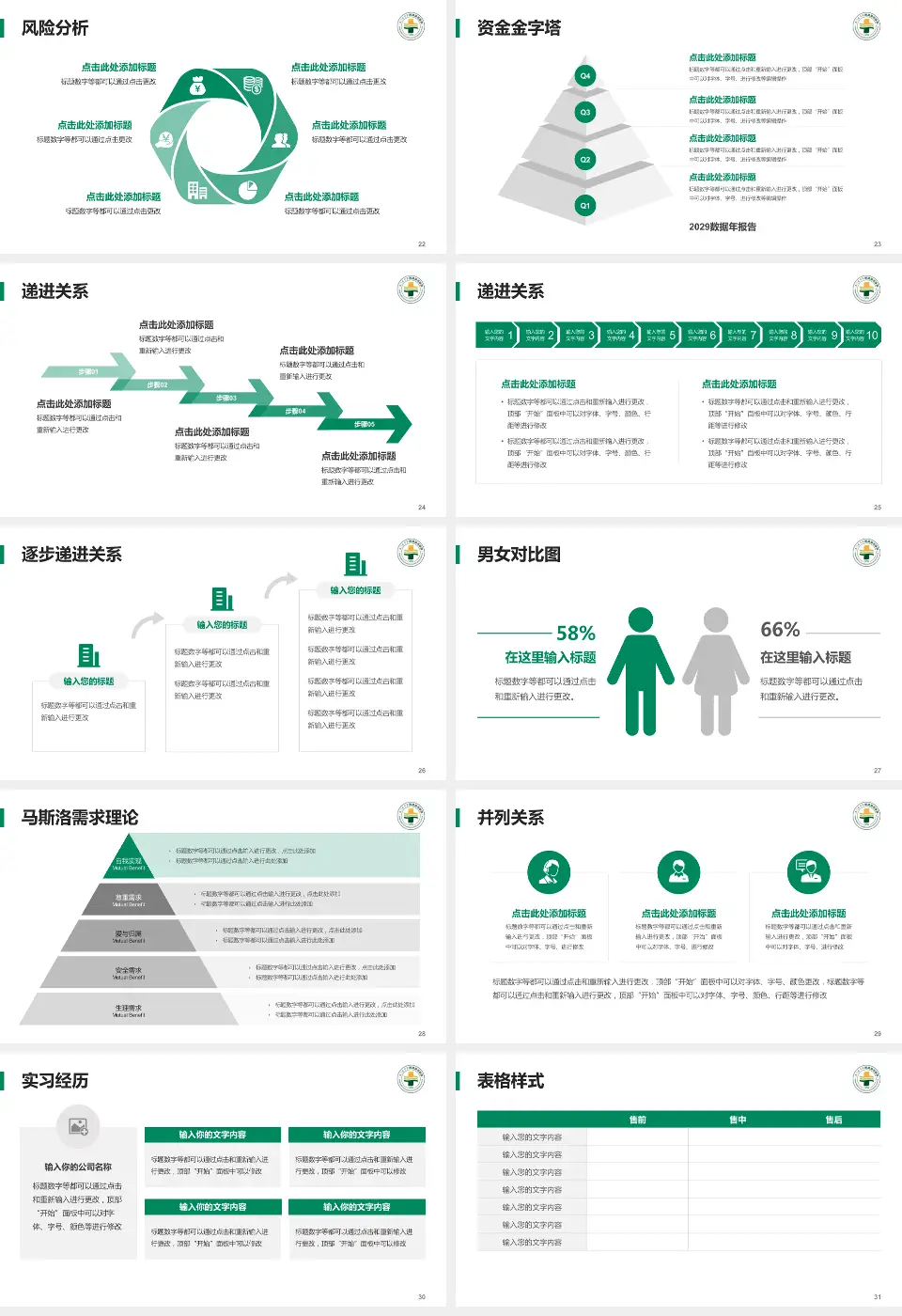 厦门海沧医院项目申请与汇报PPT模板16:9格式幻灯片预览图4