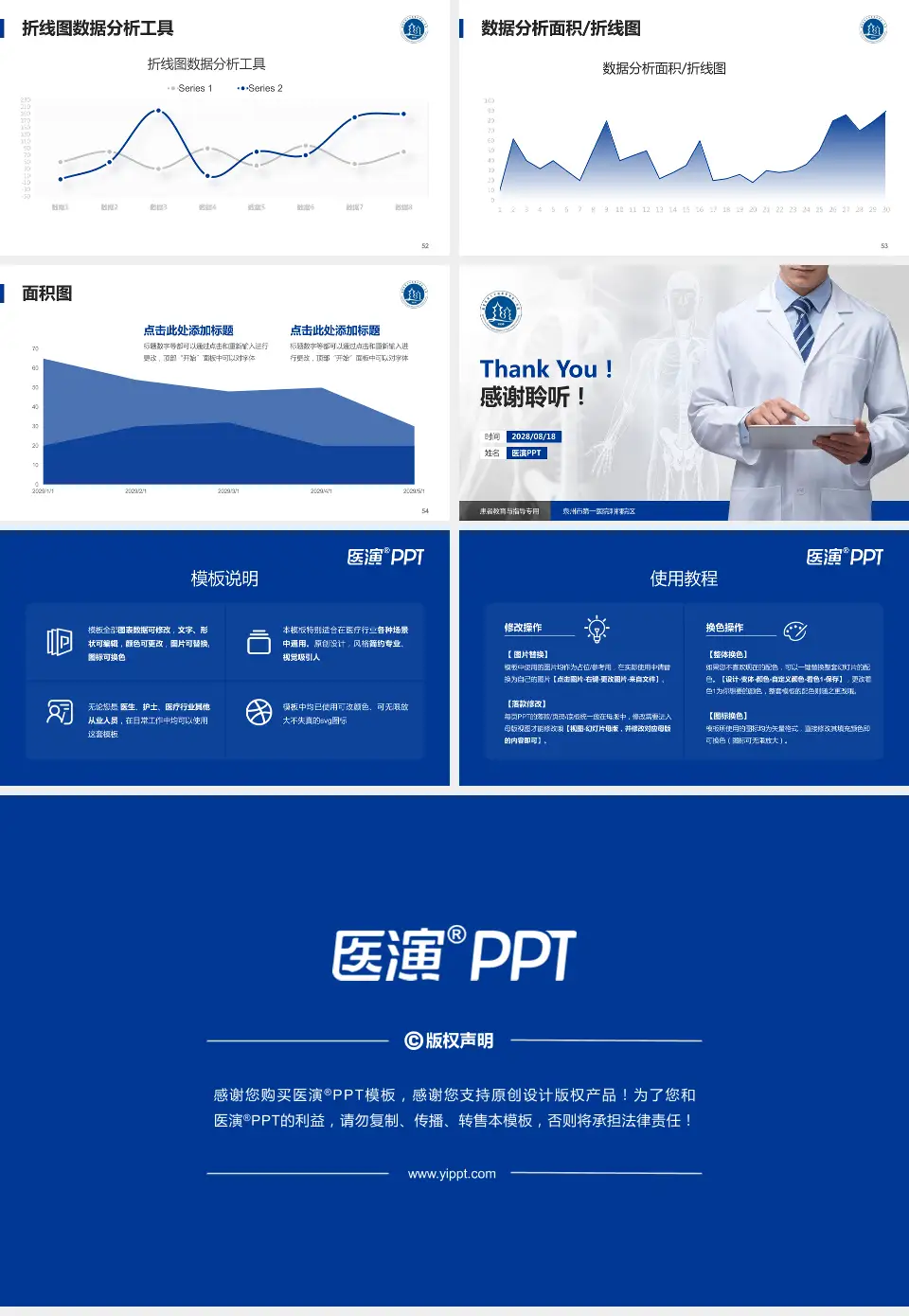 泉州市第一医院刺桐院区患者教育与指导PPT模板16:9格式幻灯片预览图7