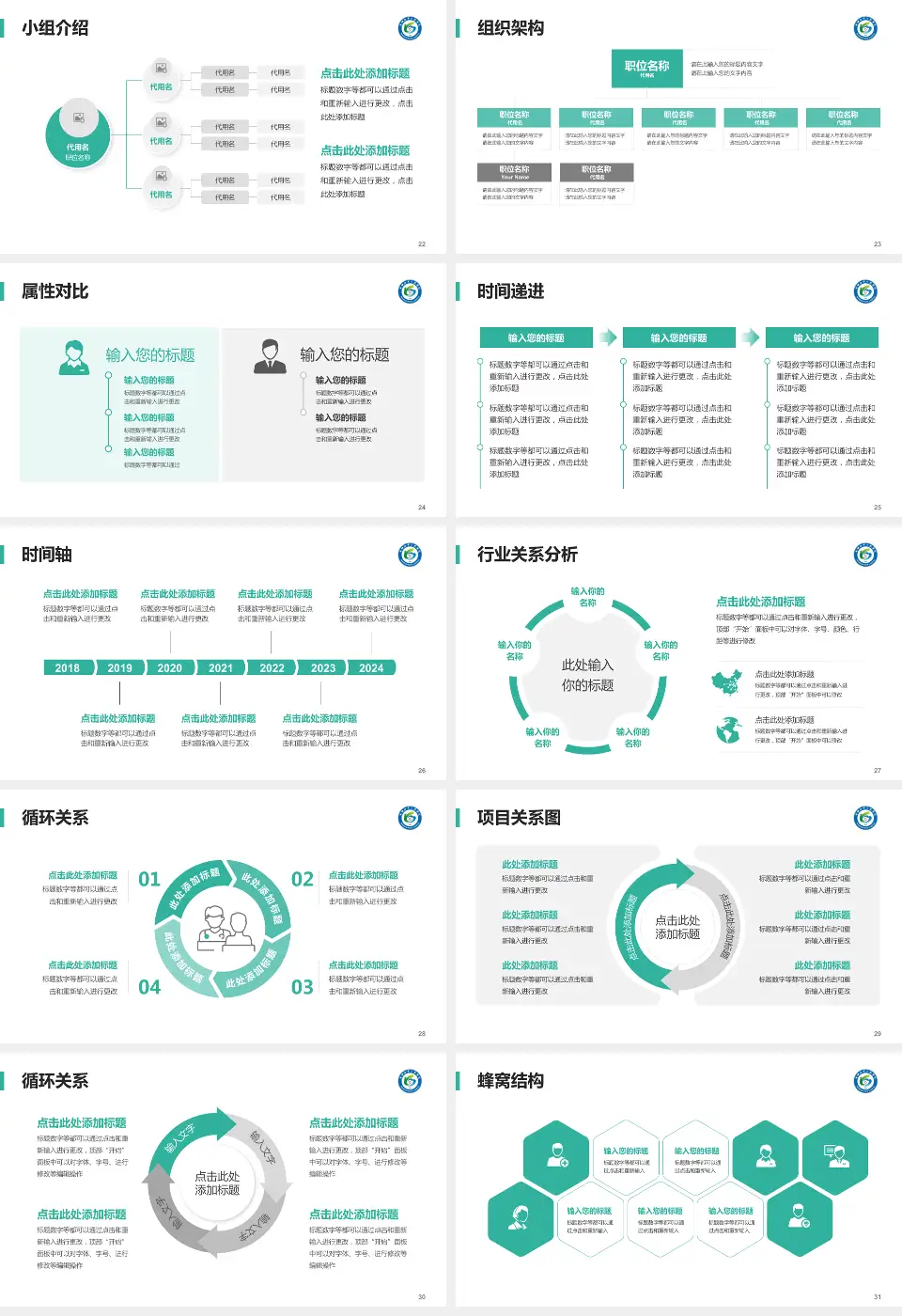 马鞍山市人民医院品管圈PDCA演示专用PPT模板16:9格式幻灯片预览图4