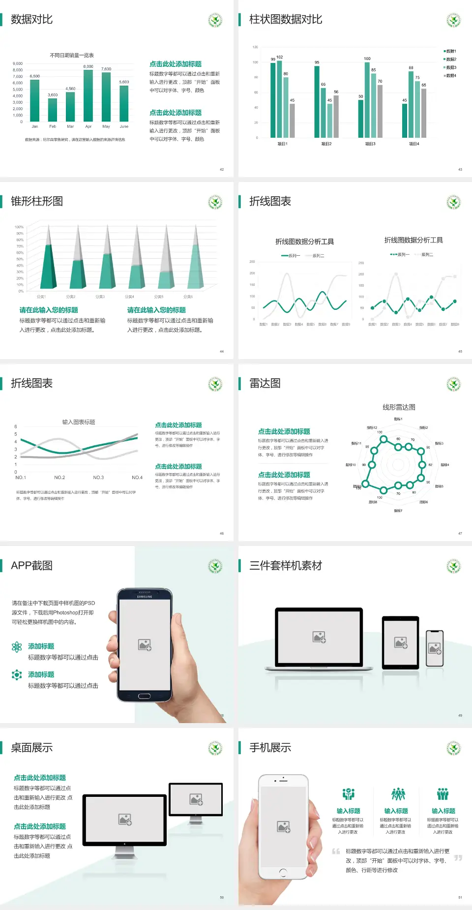 福州神经精神病防治院医院管理报告PPT模板4:3格式幻灯片预览图6