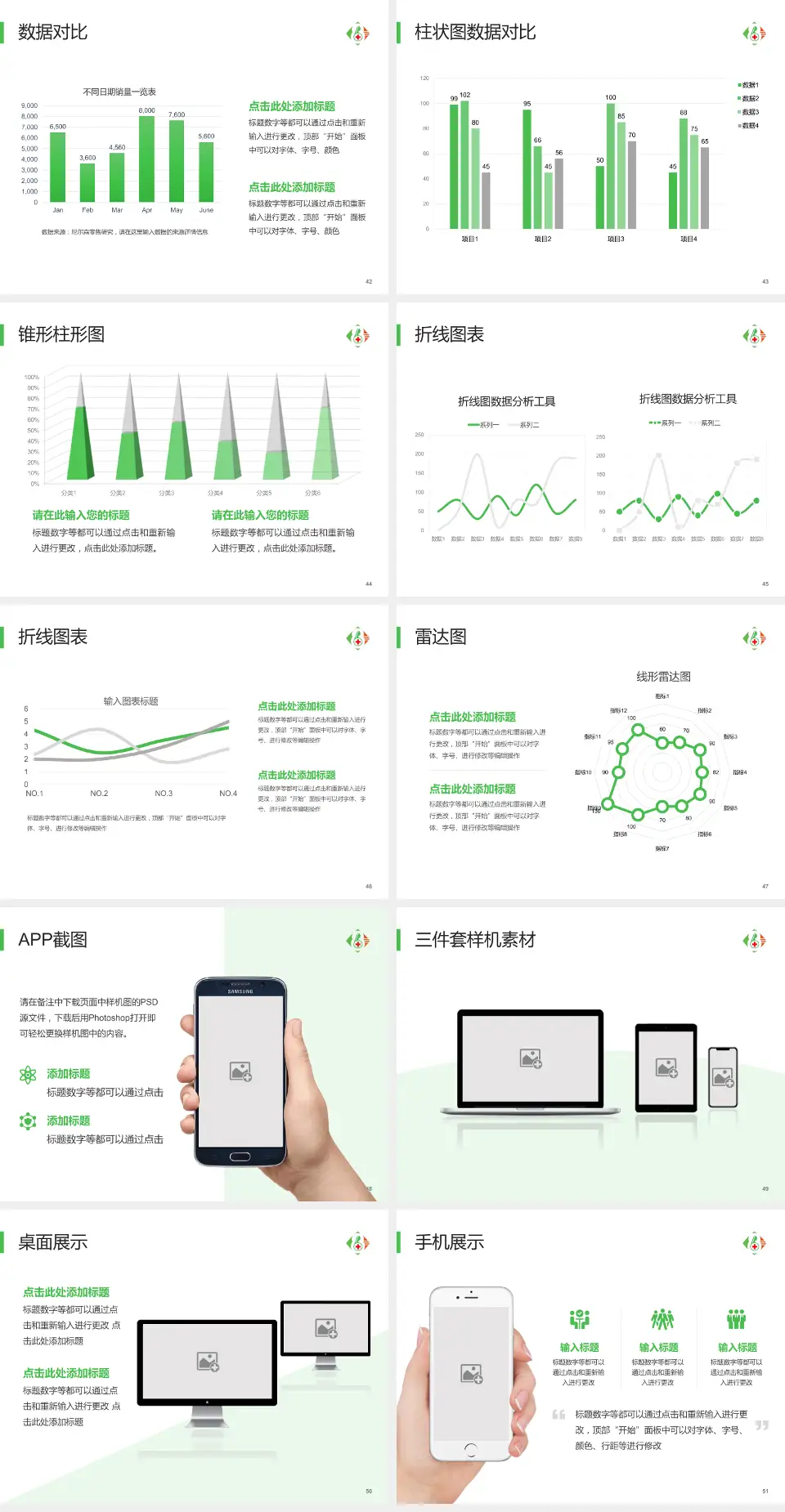 马鞍山八十六医院医院管理报告PPT模板4:3格式幻灯片预览图6