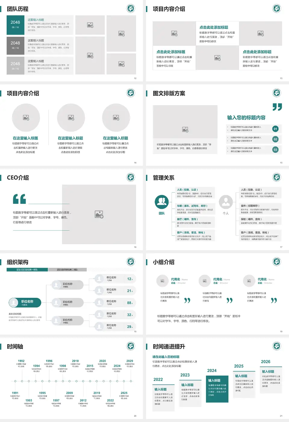 阜阳市人民医院岳家湖院区医院管理报告PPT模板16:9格式幻灯片预览图3