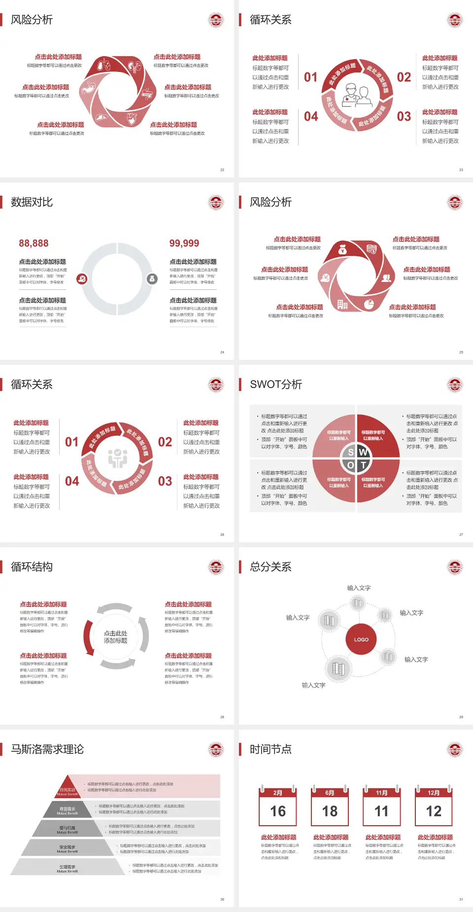 福建医科大学附属第二医院（东海院区）科研成果展示PPT模板4:3格式幻灯片预览图4