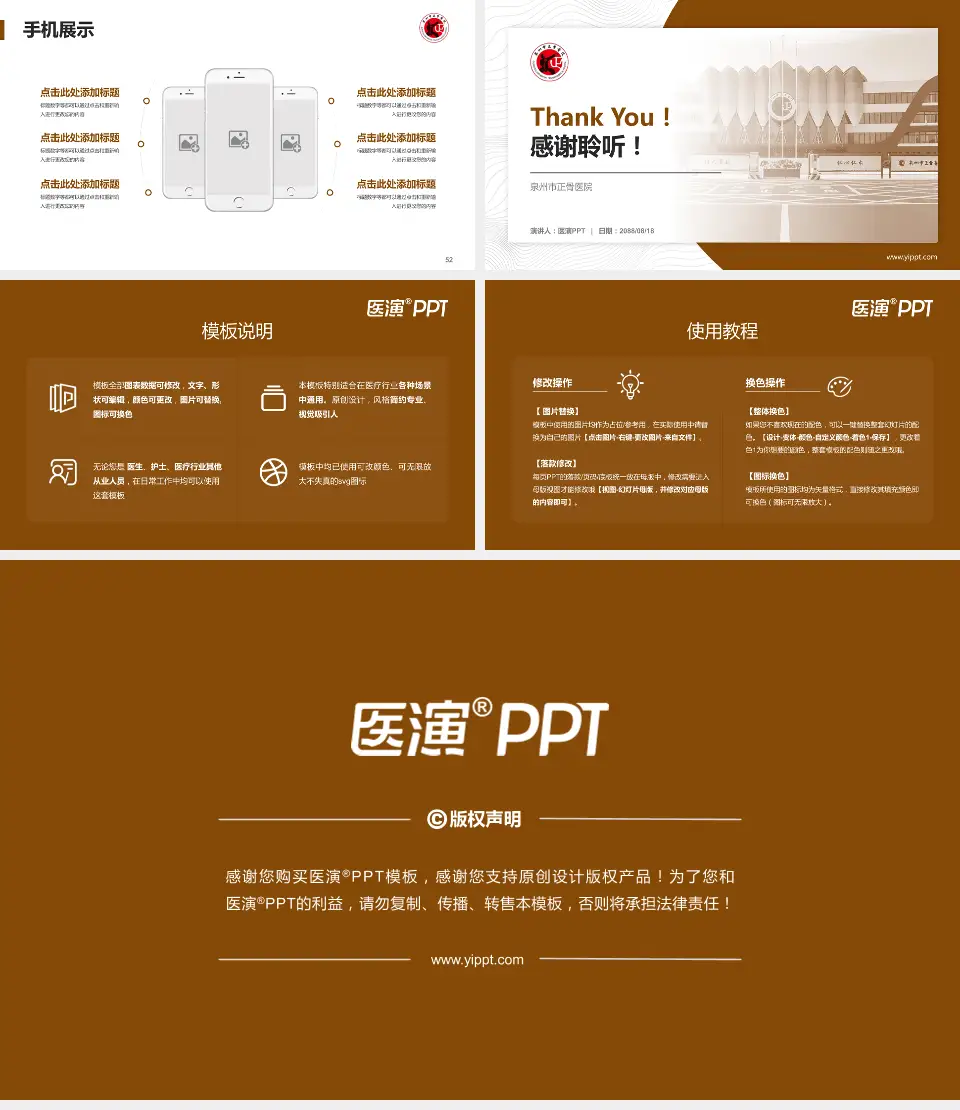 泉州市正骨医院医院管理报告PPT模板16:9格式幻灯片预览图7