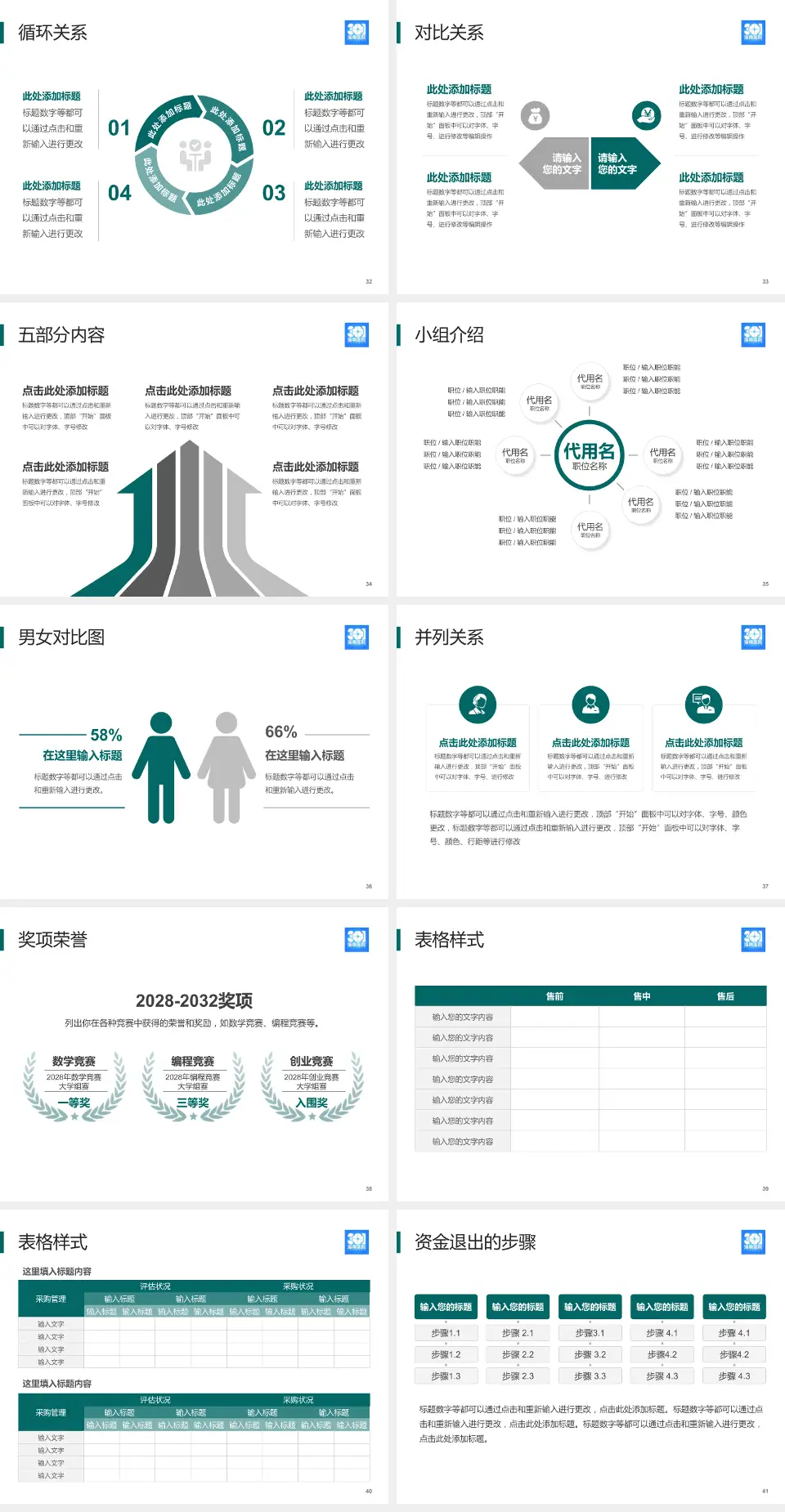 解放军总医院海南医院医院简介/日常通用PPT模板4:3格式幻灯片预览图5