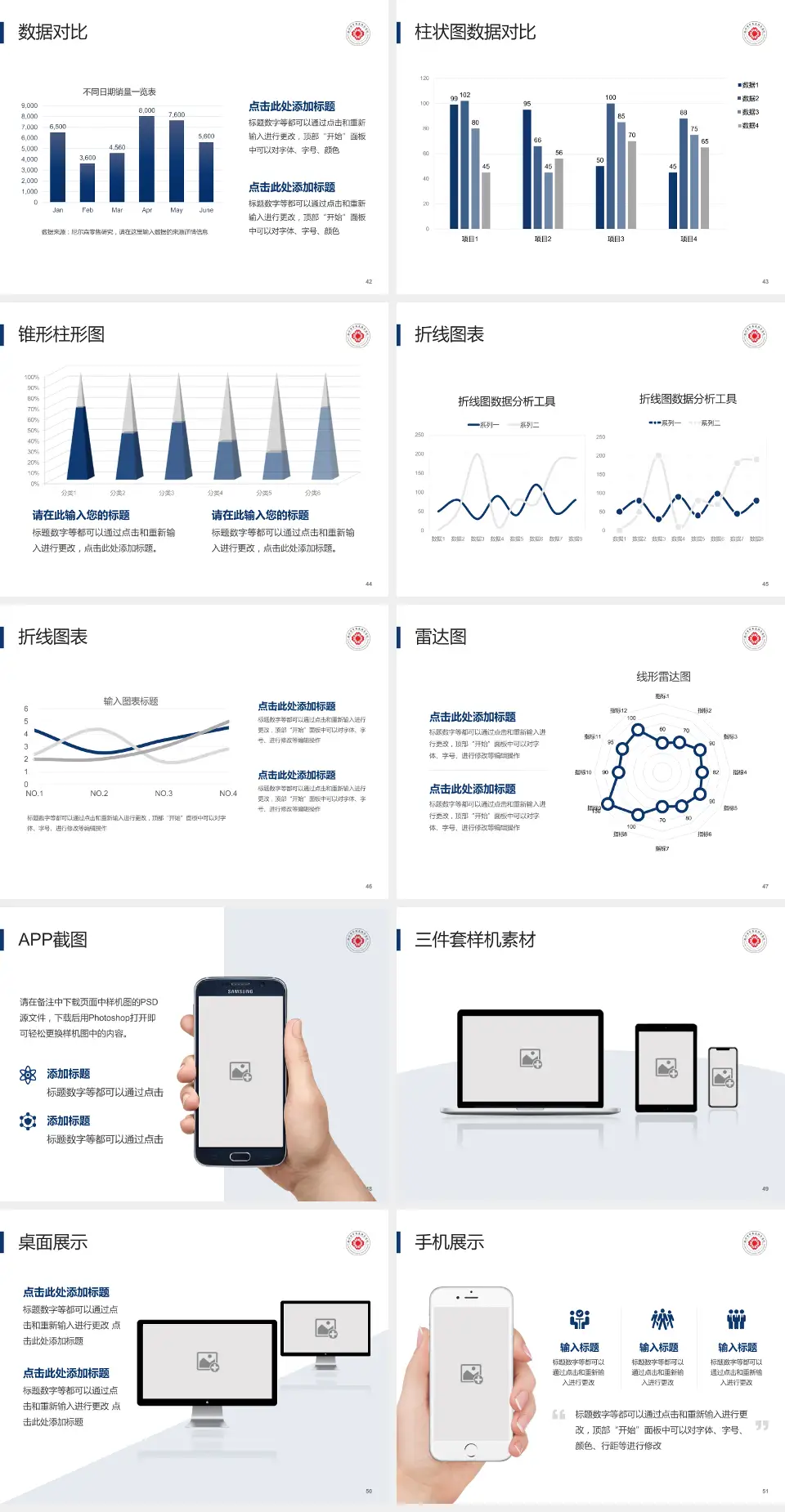 滁州市中西医结合医院医院管理报告PPT模板4:3格式幻灯片预览图6