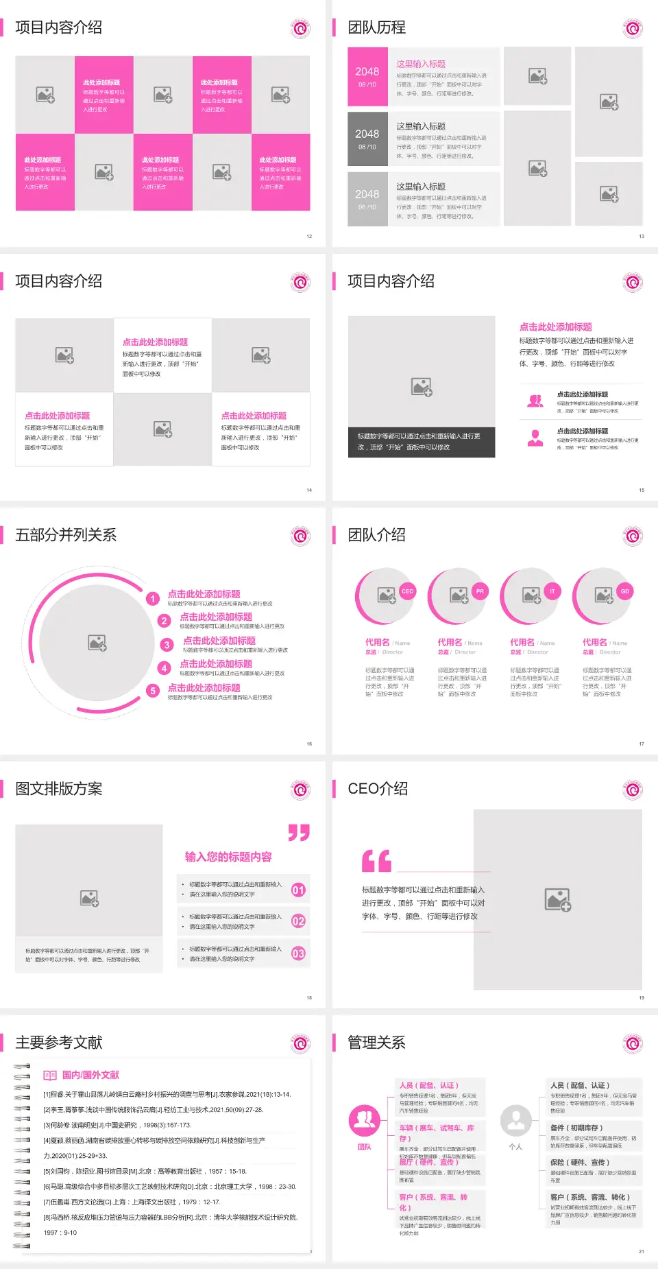 淮北市妇幼保健院医疗行业比赛专用PPT模板4:3格式幻灯片预览图3