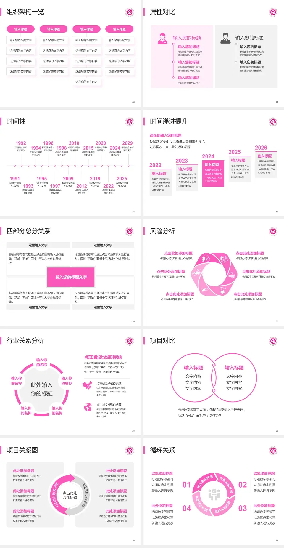 淮北市妇幼保健院医疗行业比赛专用PPT模板4:3格式幻灯片预览图4
