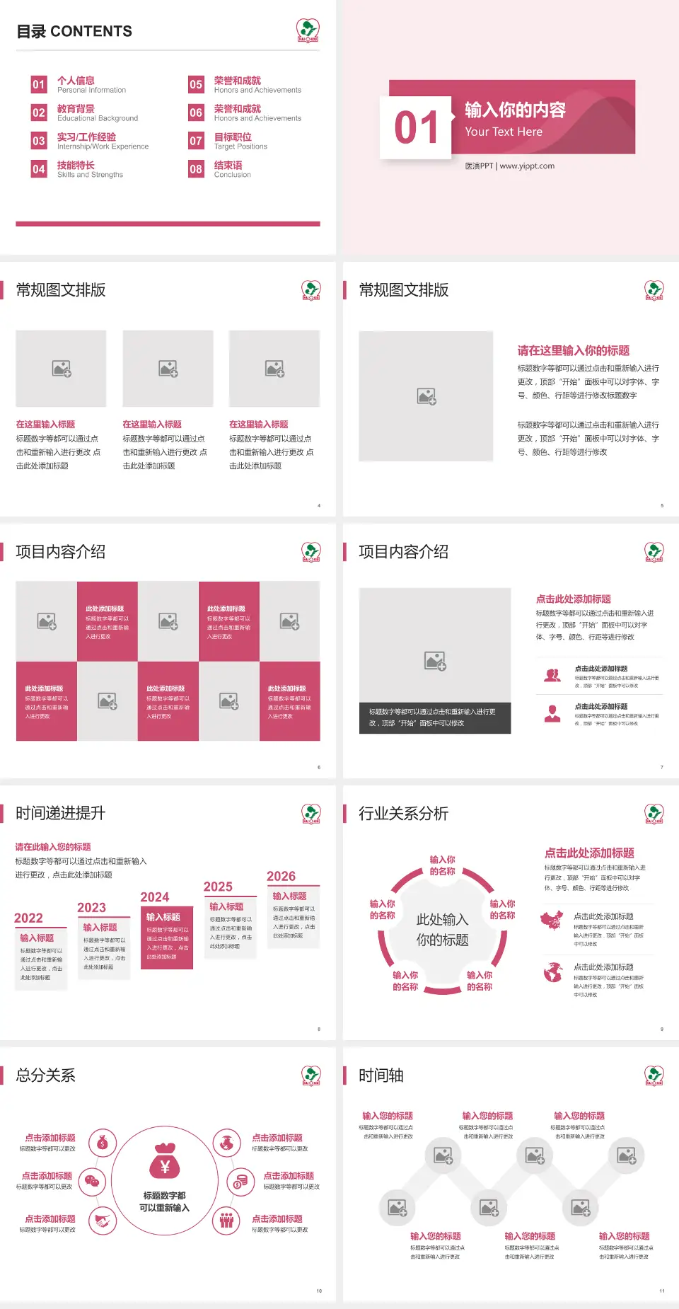 海口市妇幼保健院财务与预算报告PPT模板4:3格式幻灯片预览图2