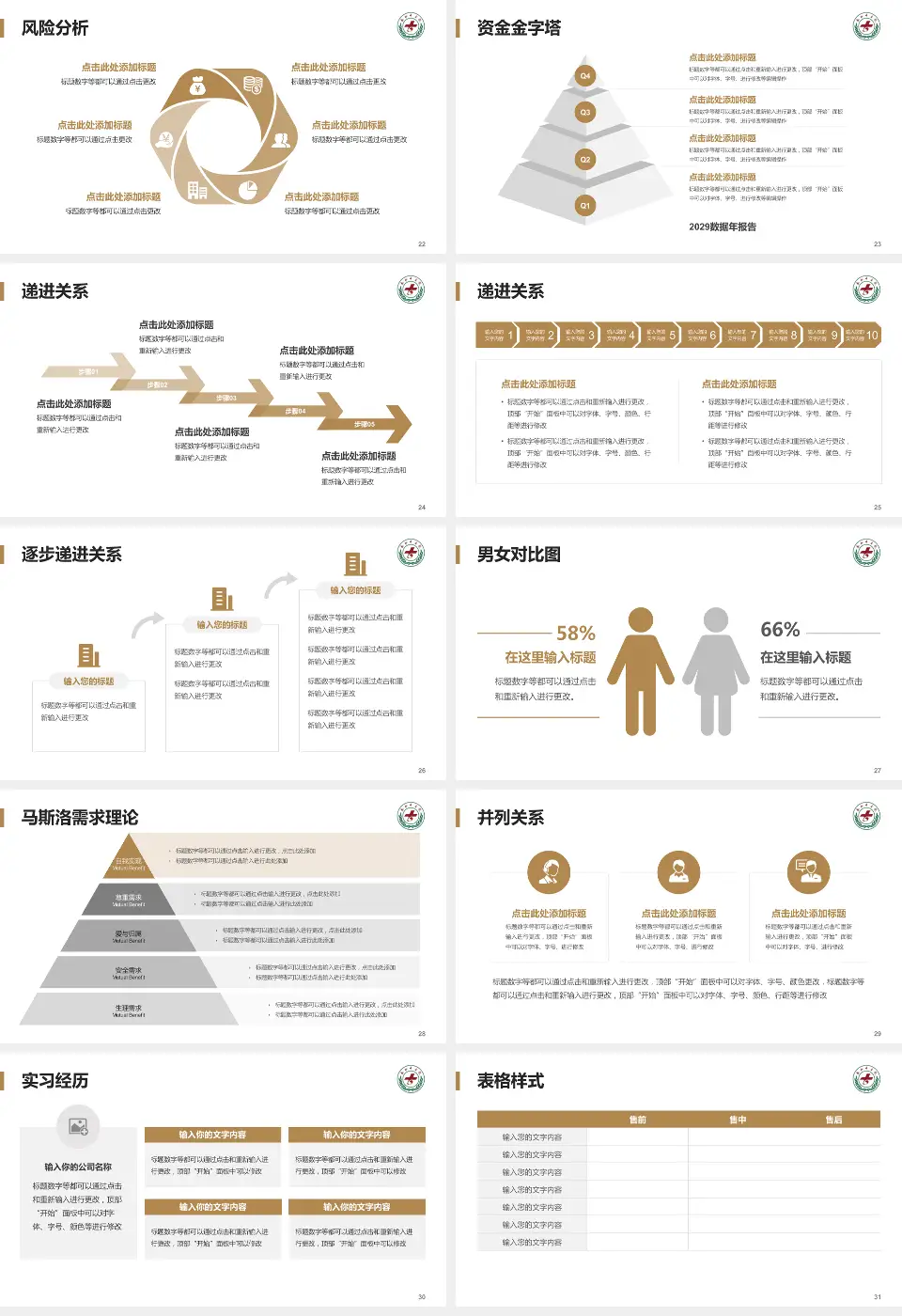 太和县中医院项目申请与汇报PPT模板16:9格式幻灯片预览图4