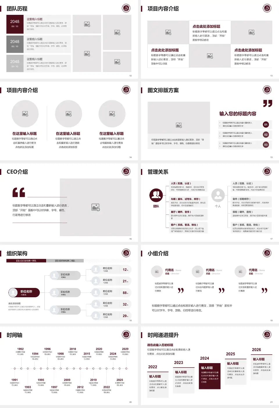 淮北市中医医院医院管理报告PPT模板16:9格式幻灯片预览图3