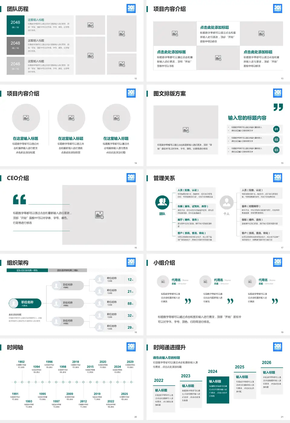 解放军总医院海南医院医院管理报告PPT模板16:9格式幻灯片预览图3