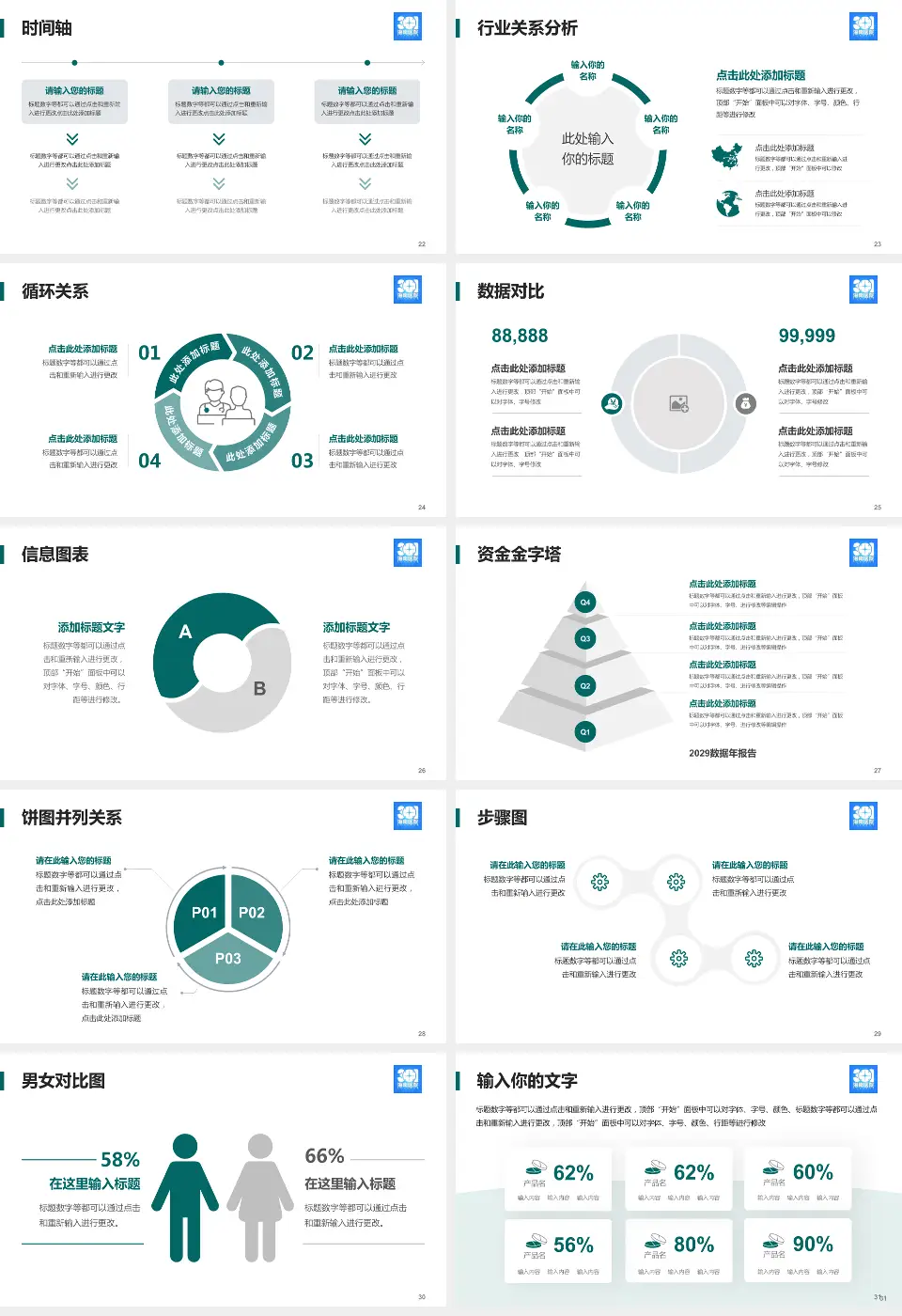 解放军总医院海南医院医院管理报告PPT模板16:9格式幻灯片预览图4