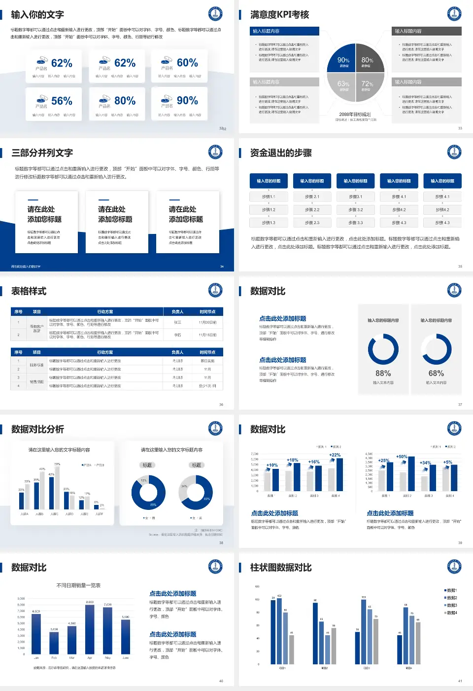 淮南市第一人民医院西区科研成果展示PPT模板16:9格式幻灯片预览图5