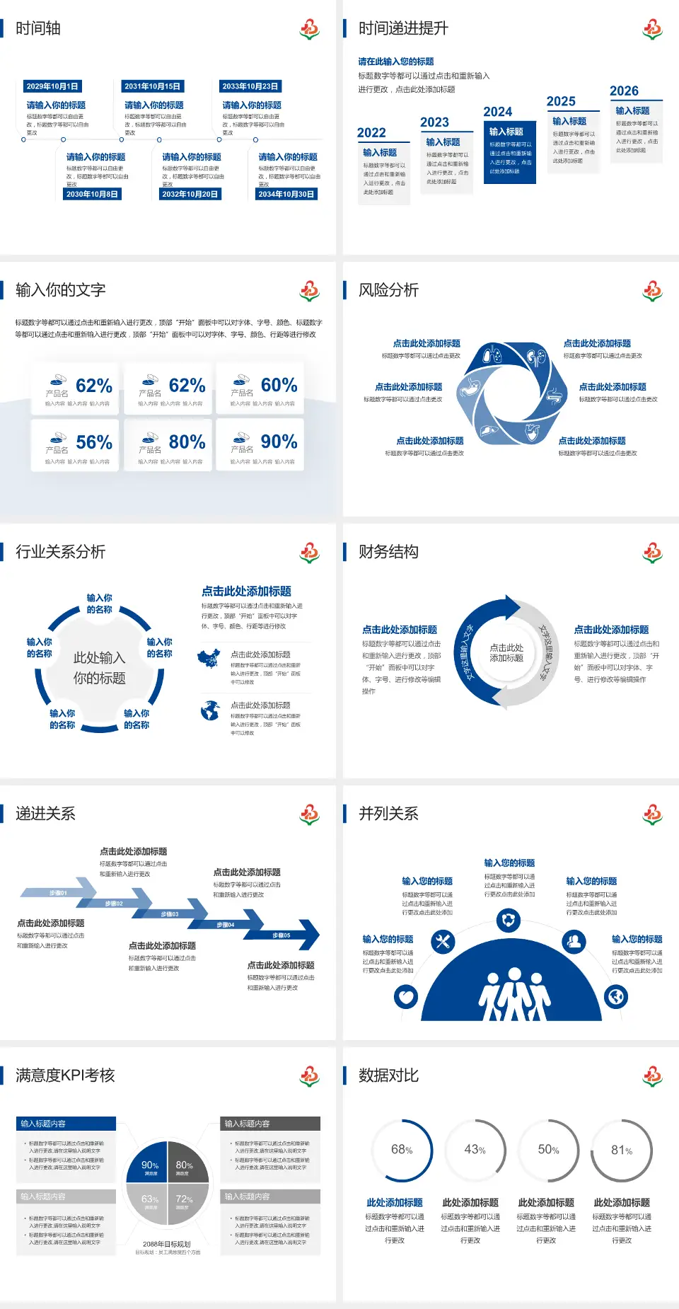 亳州市人民医院病例分享与讨论PPT模板4:3格式幻灯片预览图3