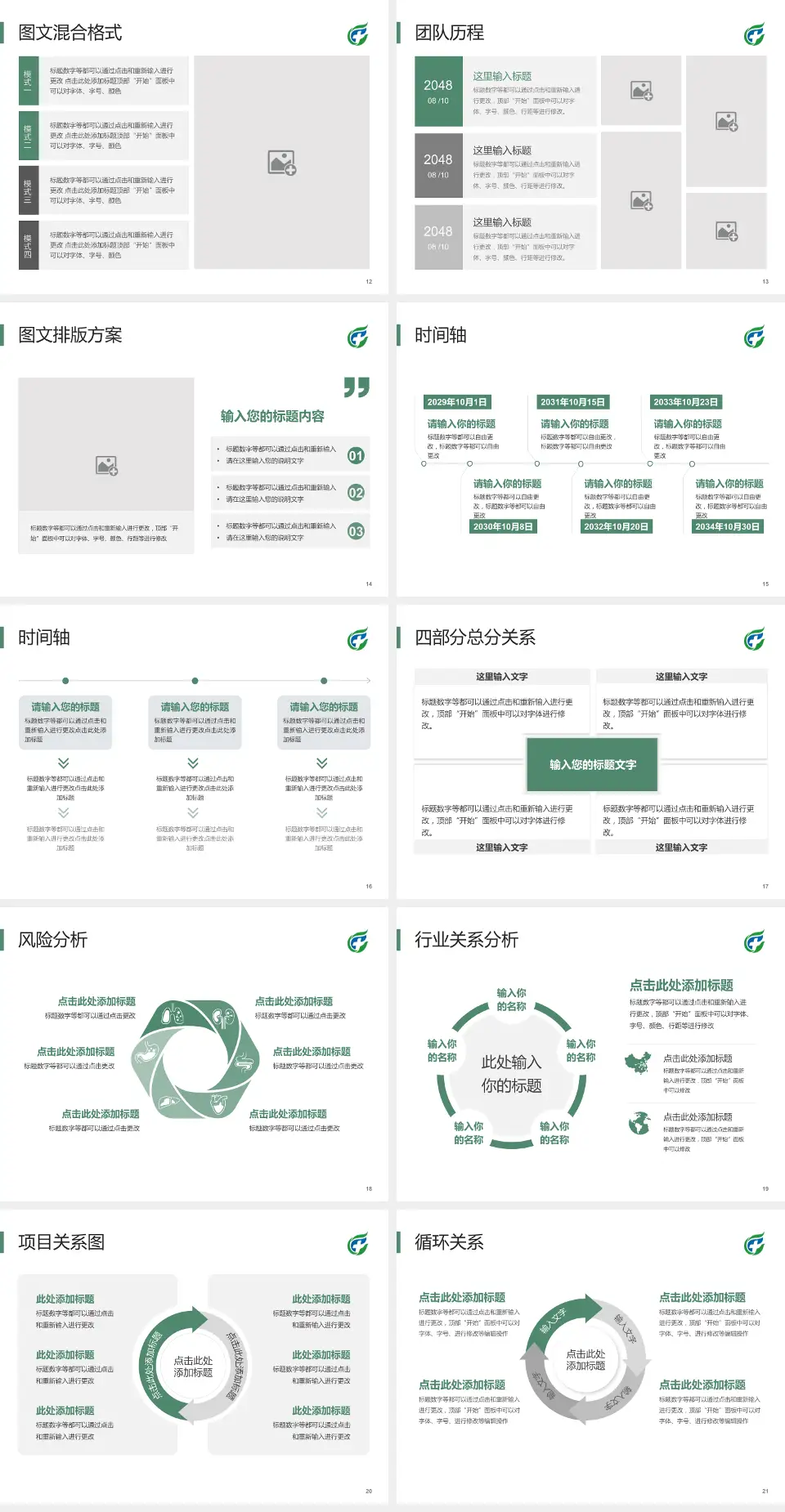 海南省安宁医院项目申请与汇报PPT模板4:3格式幻灯片预览图3