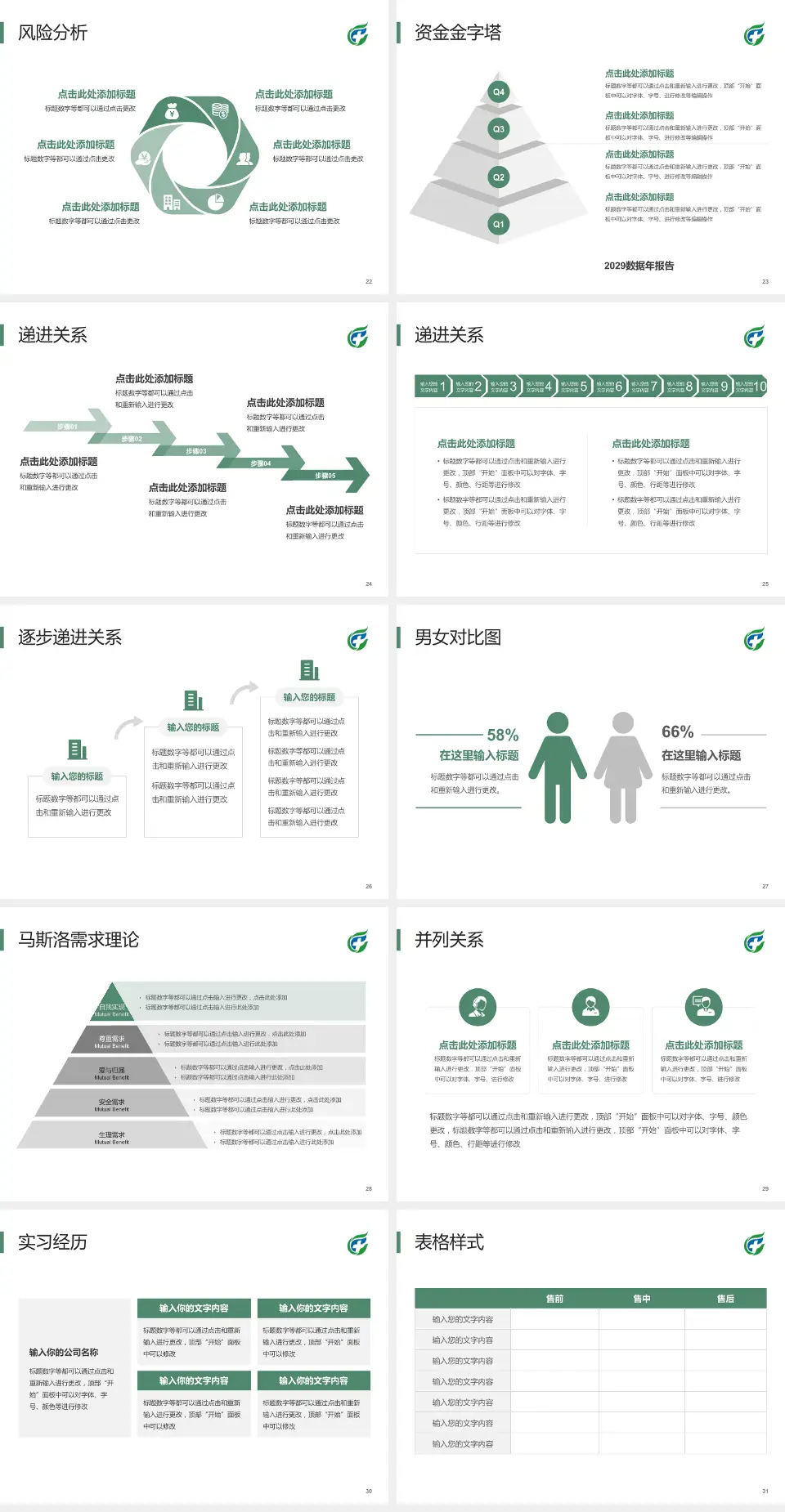 海南省安宁医院项目申请与汇报PPT模板4:3格式幻灯片预览图4