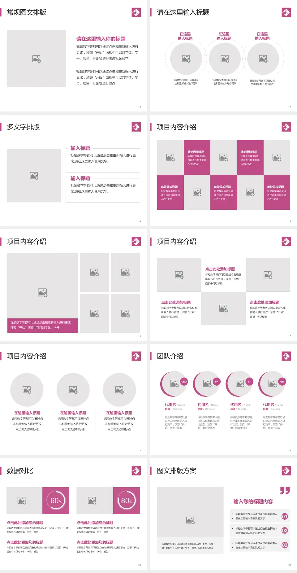 海南省妇幼保健院品管圈PDCA演示专用PPT模板4:3格式幻灯片预览图3