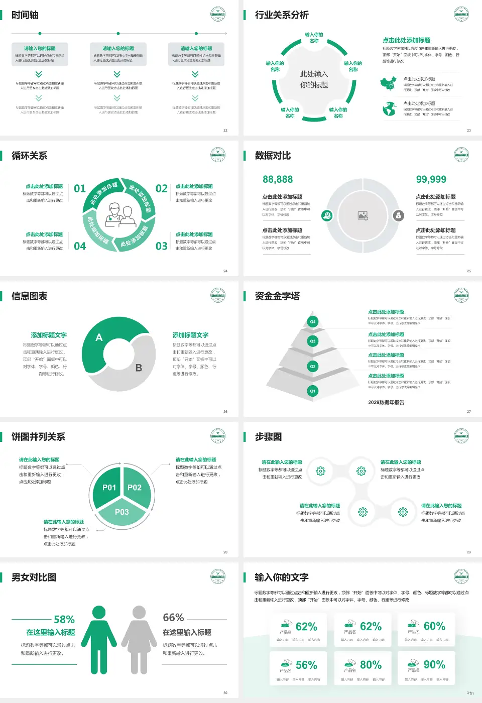 皖南医学院弋矶山医院医院管理报告PPT模板16:9格式幻灯片预览图4