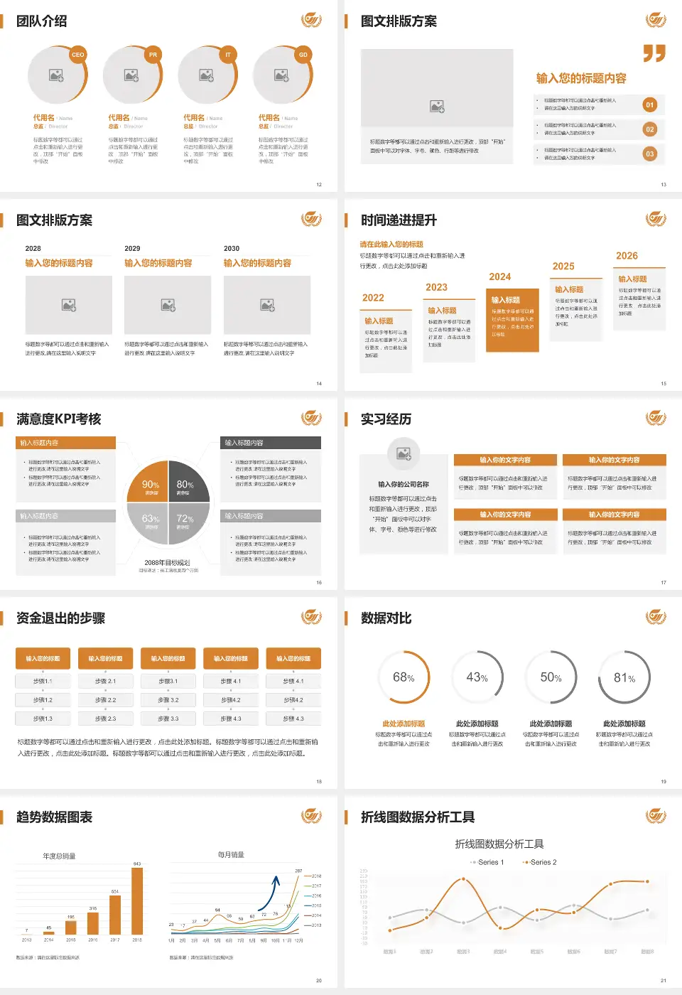 安庆市石化医院培训与教育PPT模板16:9格式幻灯片预览图3