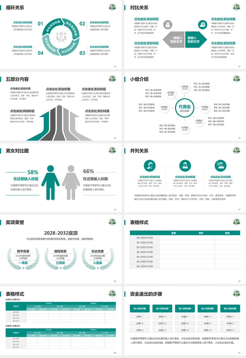 宿州市立医院医院简介/日常通用PPT模板16:9格式幻灯片预览图5