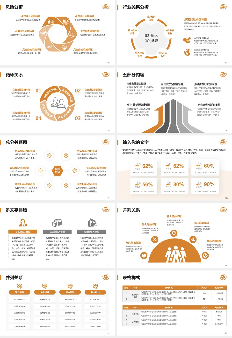 安庆市石化医院科室介绍与推广PPT模板16:9格式幻灯片预览图4