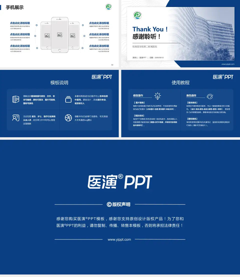 皖南医学院第二附属医院医院管理报告PPT模板16:9格式幻灯片预览图7