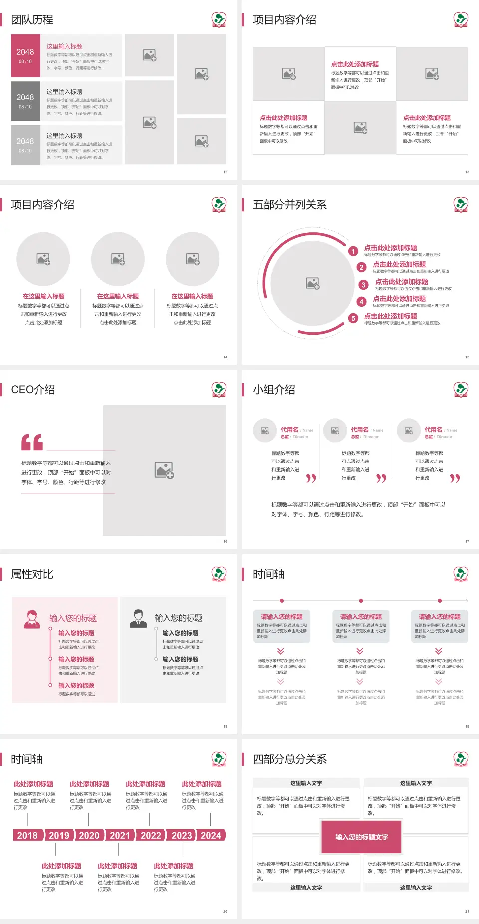 海口市妇幼保健院科研成果展示PPT模板4:3格式幻灯片预览图3