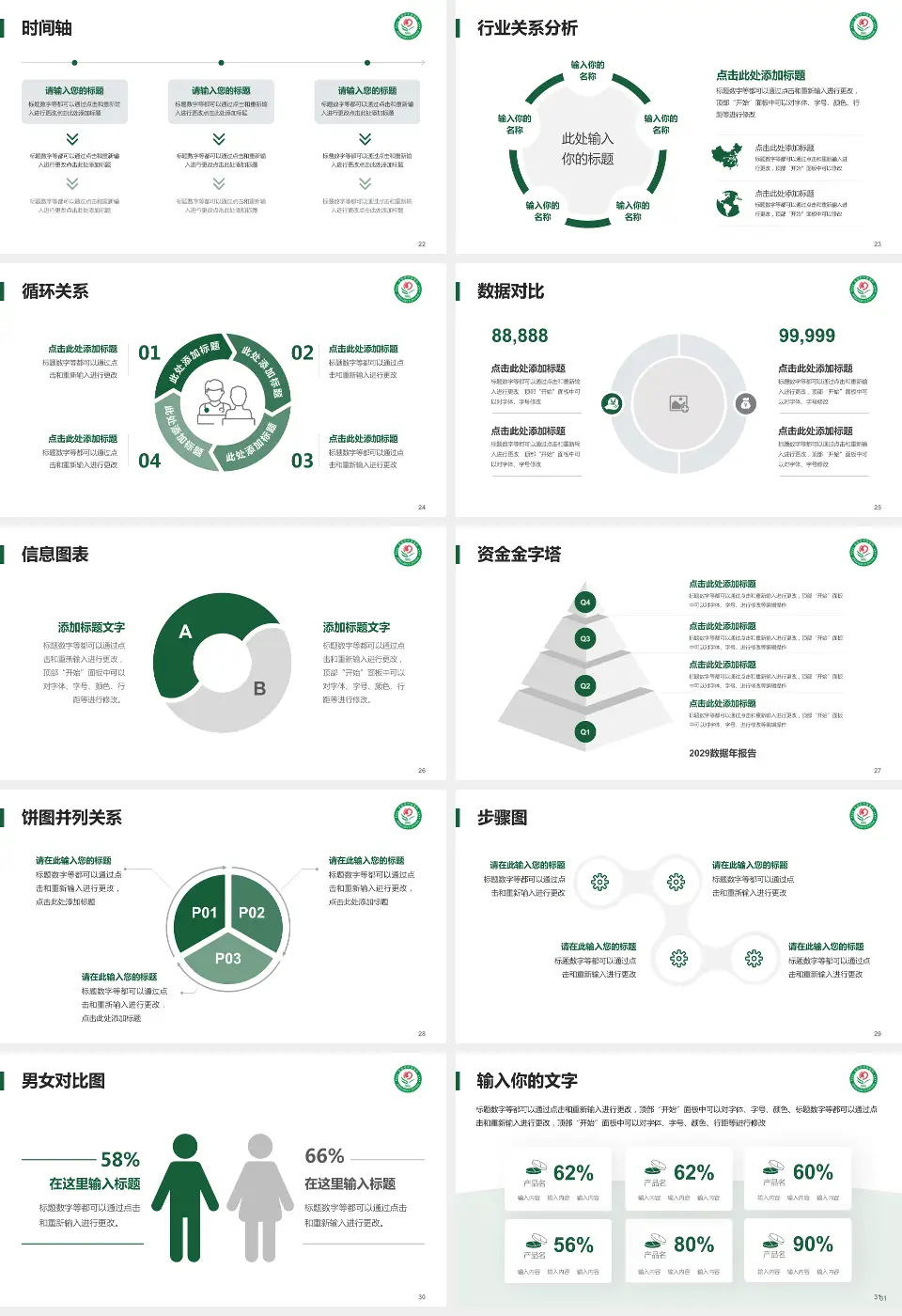 芜湖市中医医院医院管理报告PPT模板16:9格式幻灯片预览图4