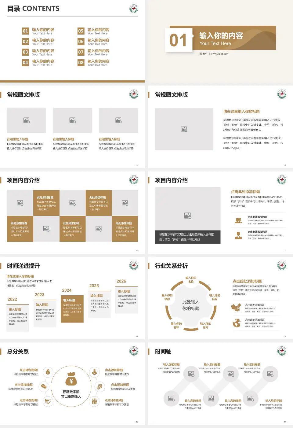 太和县中医院财务与预算报告PPT模板16:9格式幻灯片预览图2