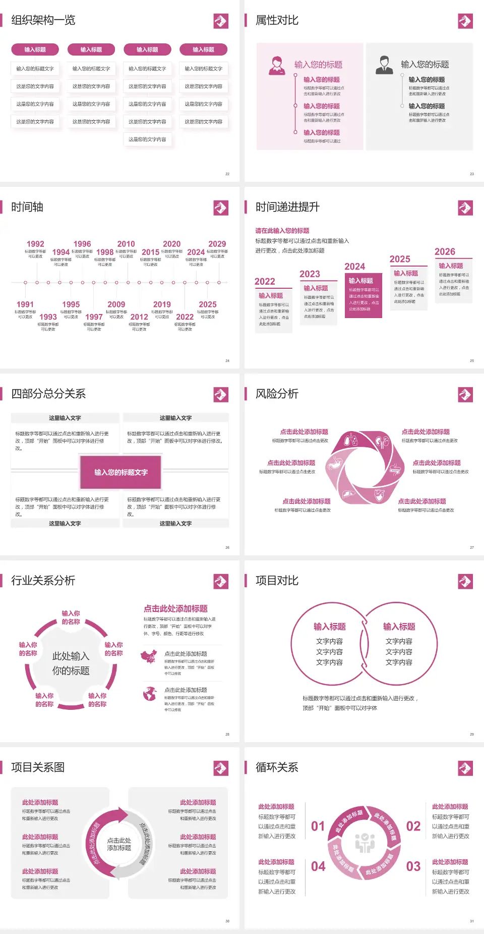 海南省妇幼保健院长滨路院区医疗行业比赛专用PPT模板4:3格式幻灯片预览图4