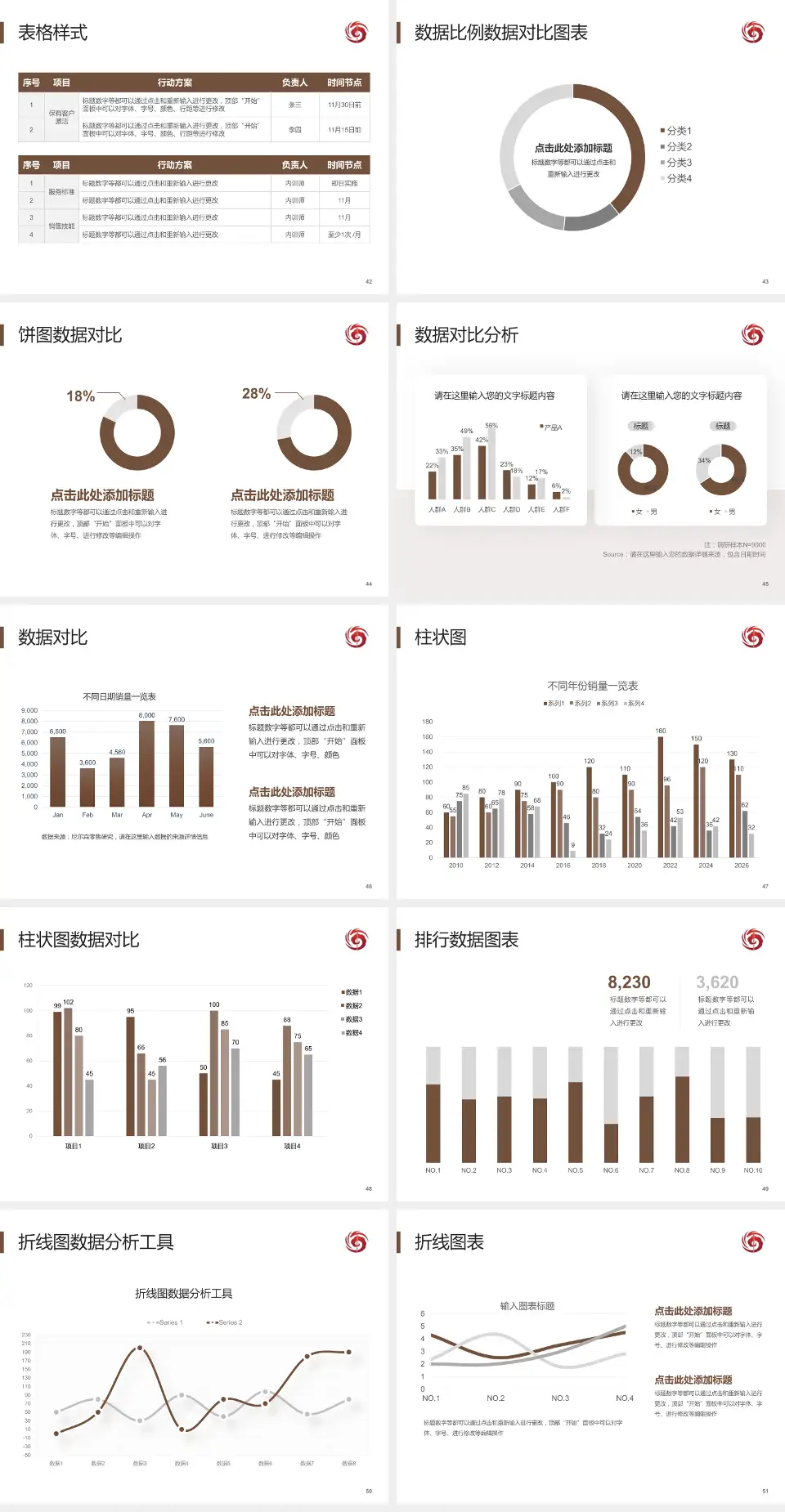海南省中医院医院简介/日常通用PPT模板4:3格式幻灯片预览图6