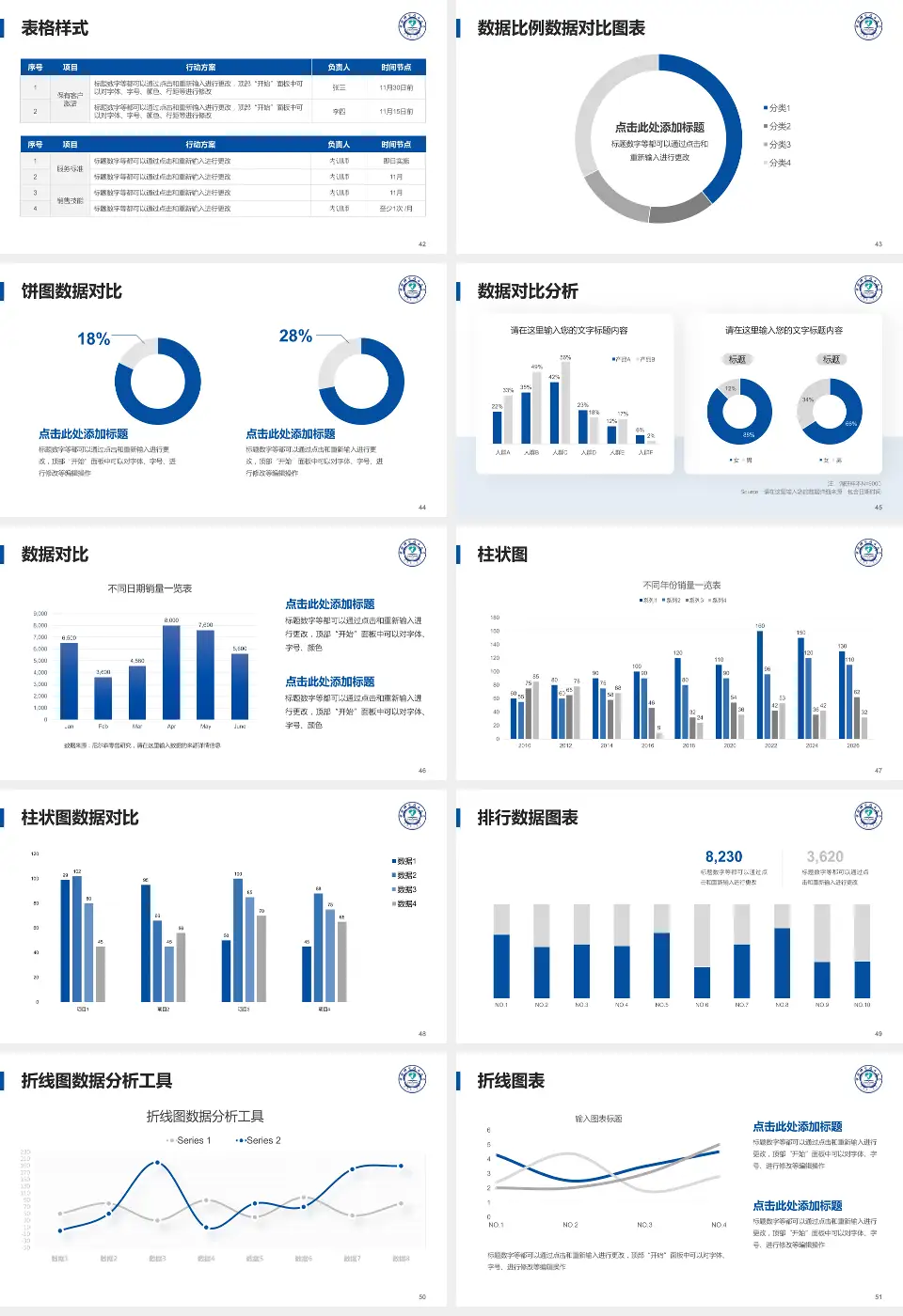 安徽省立医院南院区医院简介/日常通用PPT模板16:9格式幻灯片预览图6