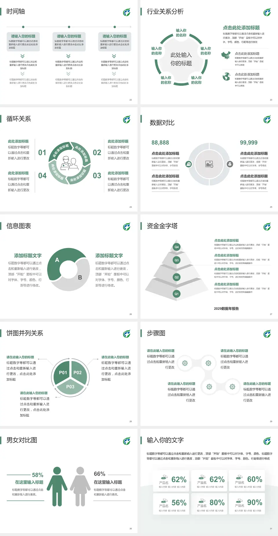 海南省安宁医院医院管理报告PPT模板4:3格式幻灯片预览图4