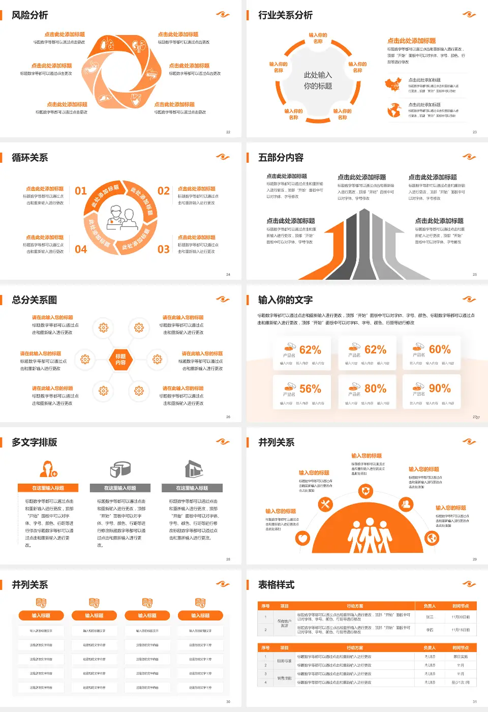 海南省眼科医院科室介绍与推广PPT模板16:9格式幻灯片预览图4