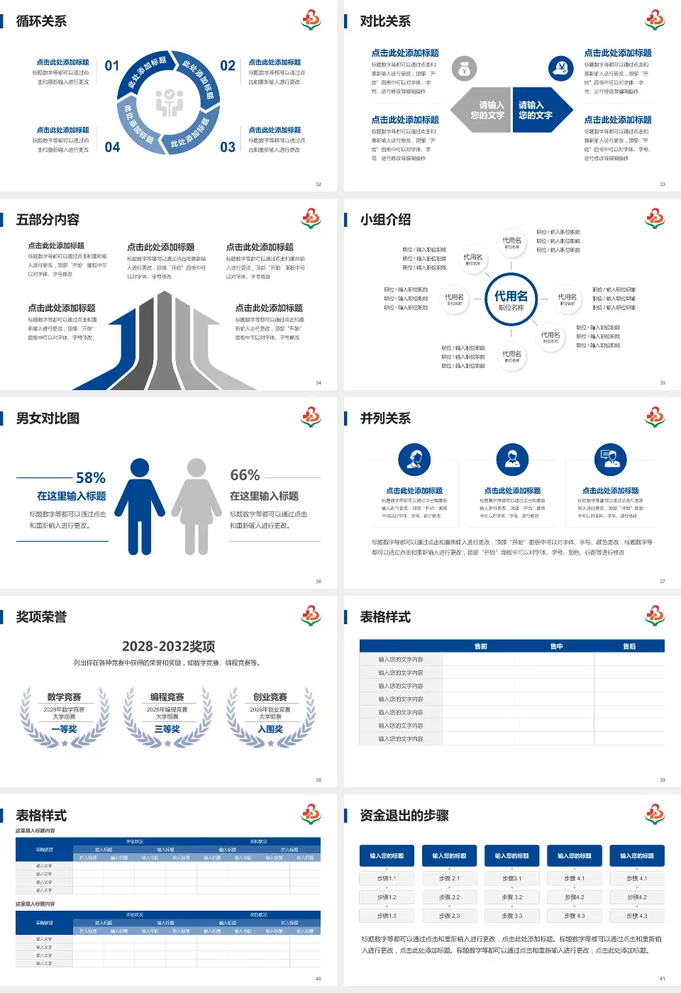 亳州市人民医院医院简介/日常通用PPT模板16:9格式幻灯片预览图5