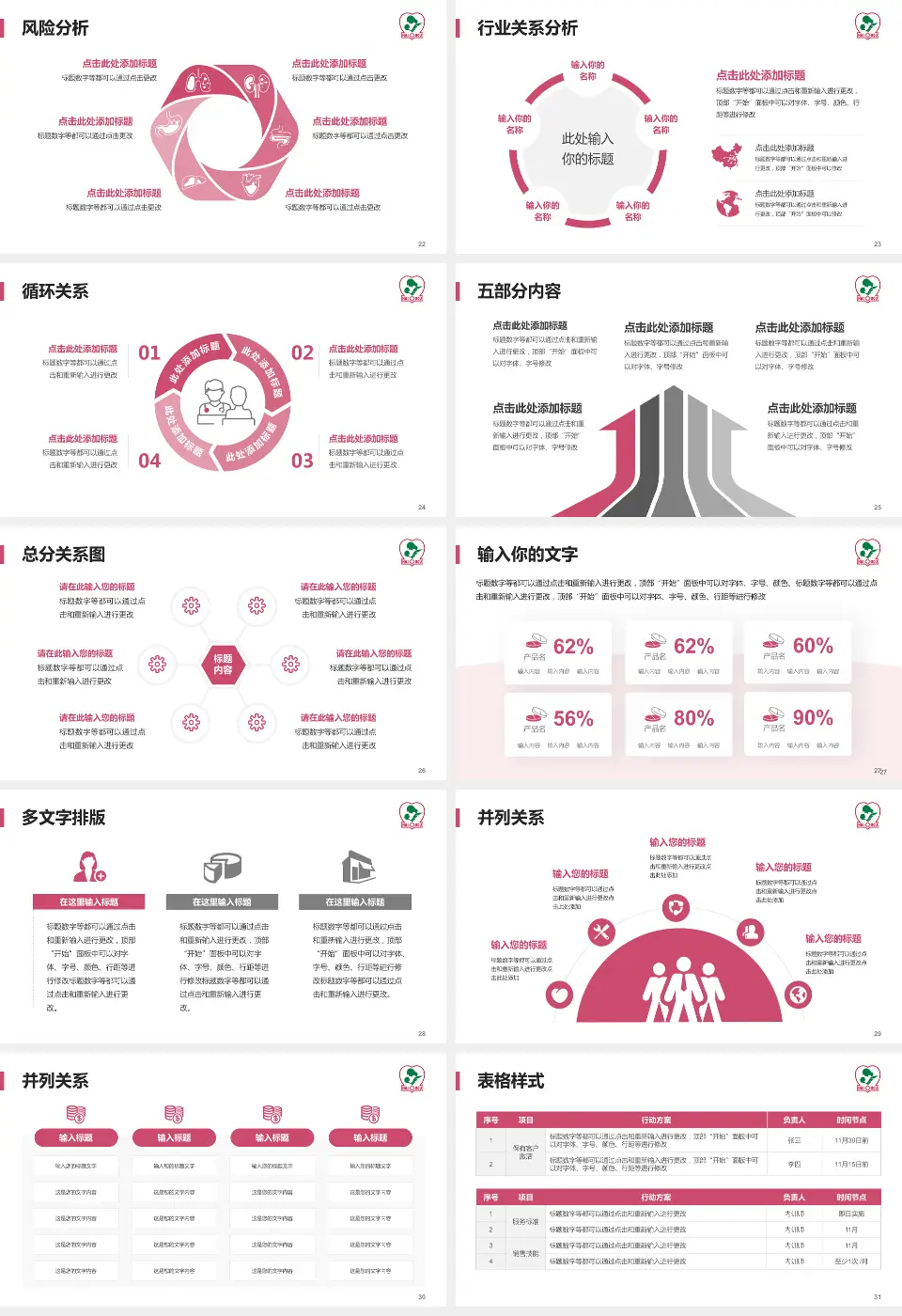 海口市妇幼保健院科室介绍与推广PPT模板16:9格式幻灯片预览图4