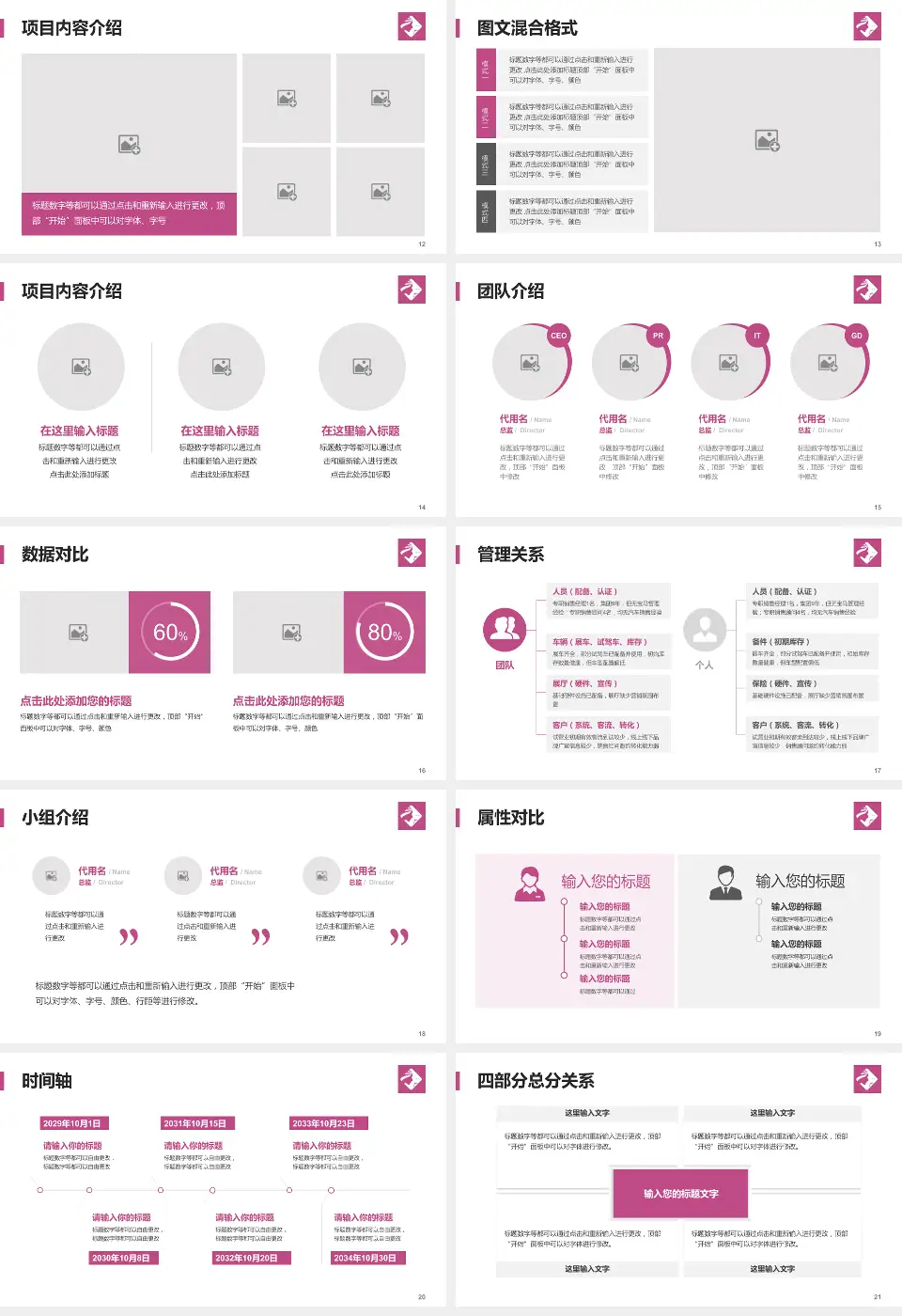 海南省妇幼保健院长滨路院区科室介绍与推广PPT模板16:9格式幻灯片预览图3