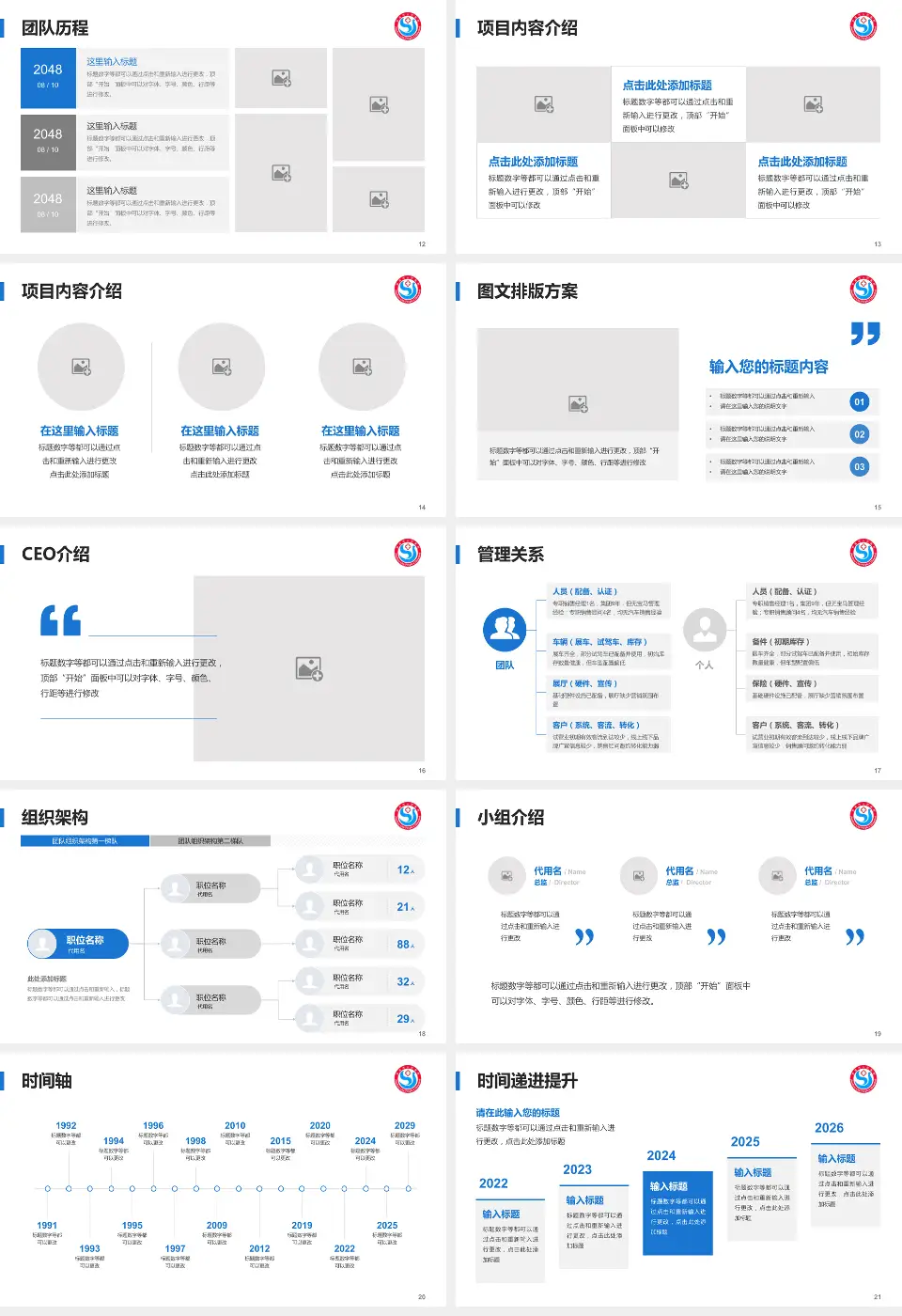 界首市人民医院医院管理报告PPT模板16:9格式幻灯片预览图3
