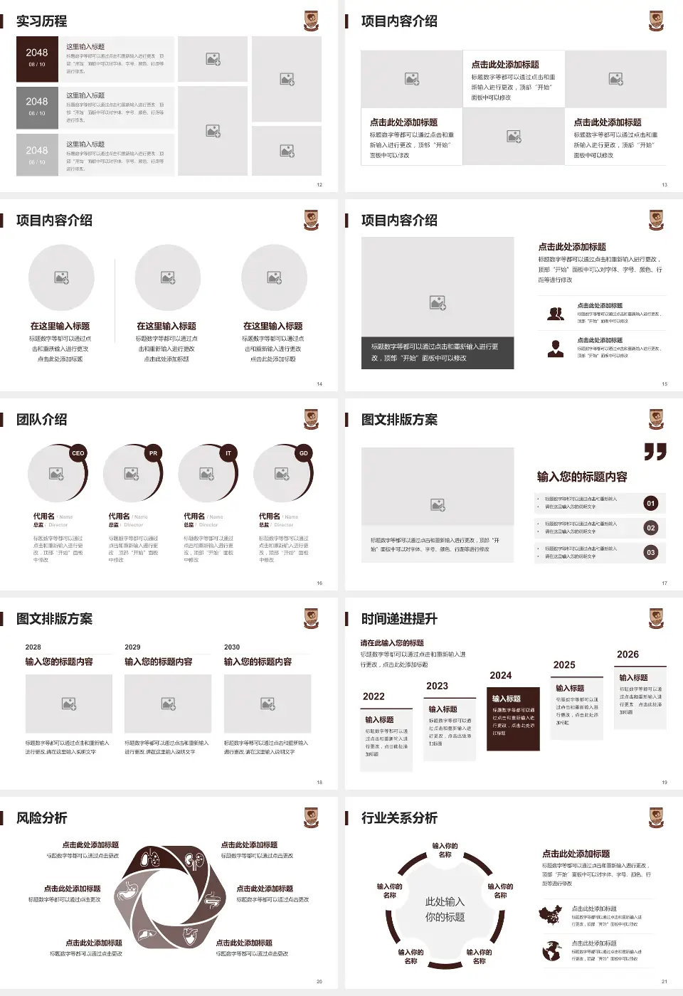 蚌埠医学院第二附属医院个人求职应聘简历PPT模板16:9格式幻灯片预览图3