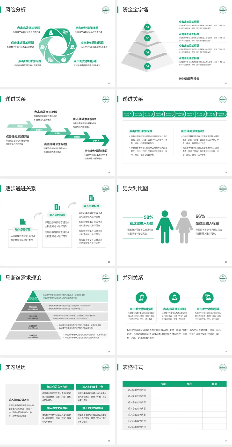 皖南医学院弋矶山医院项目申请与汇报PPT模板4:3格式幻灯片预览图4