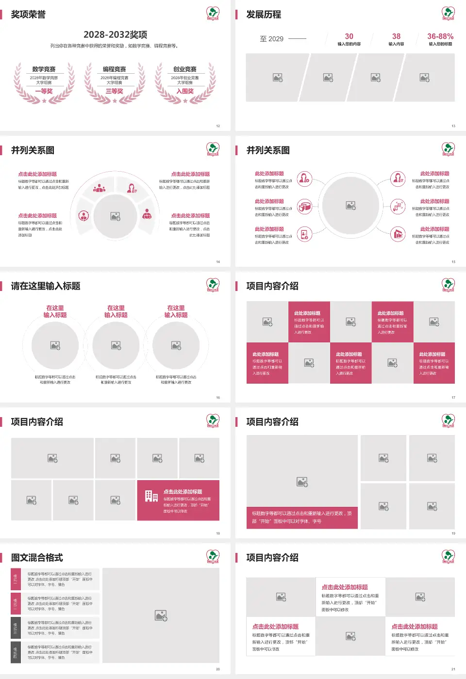 海口市妇幼保健院护理专业职业生涯规划PPT模板16:9格式幻灯片预览图3