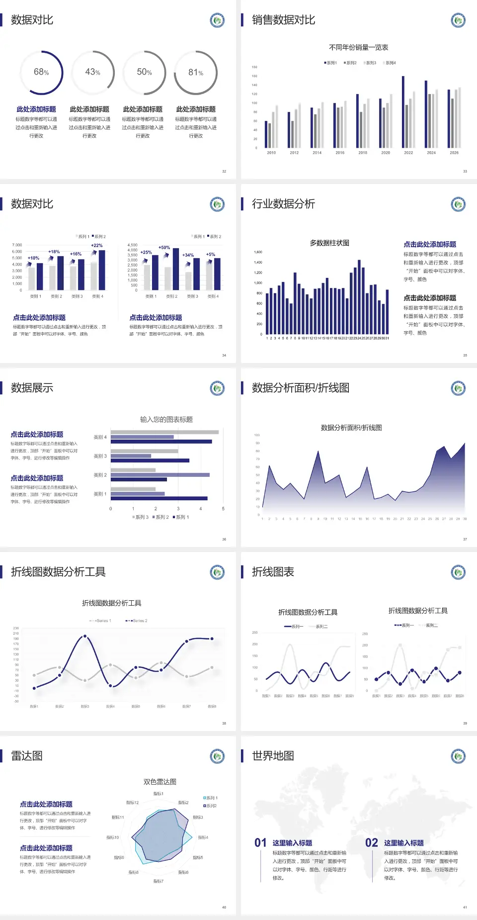 池州市人民医院会议与研讨会PPT模板4:3格式幻灯片预览图5