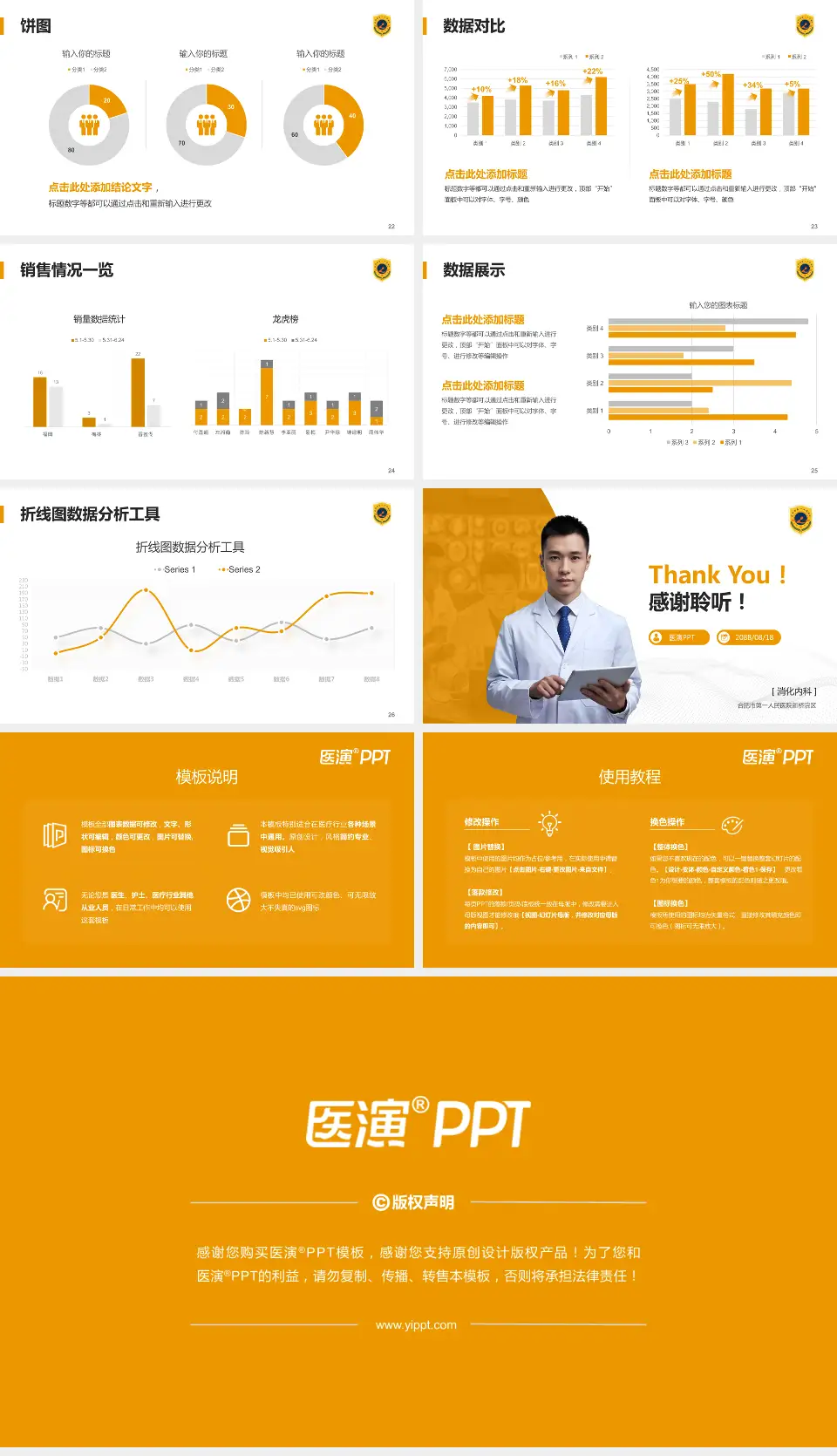 合肥市第一人民医院新桥院区病例分享与讨论PPT模板16:9格式幻灯片预览图4