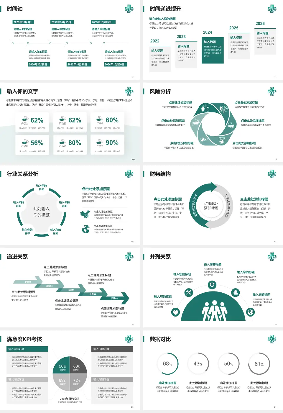 海南省肿瘤医院病例分享与讨论PPT模板16:9格式幻灯片预览图3