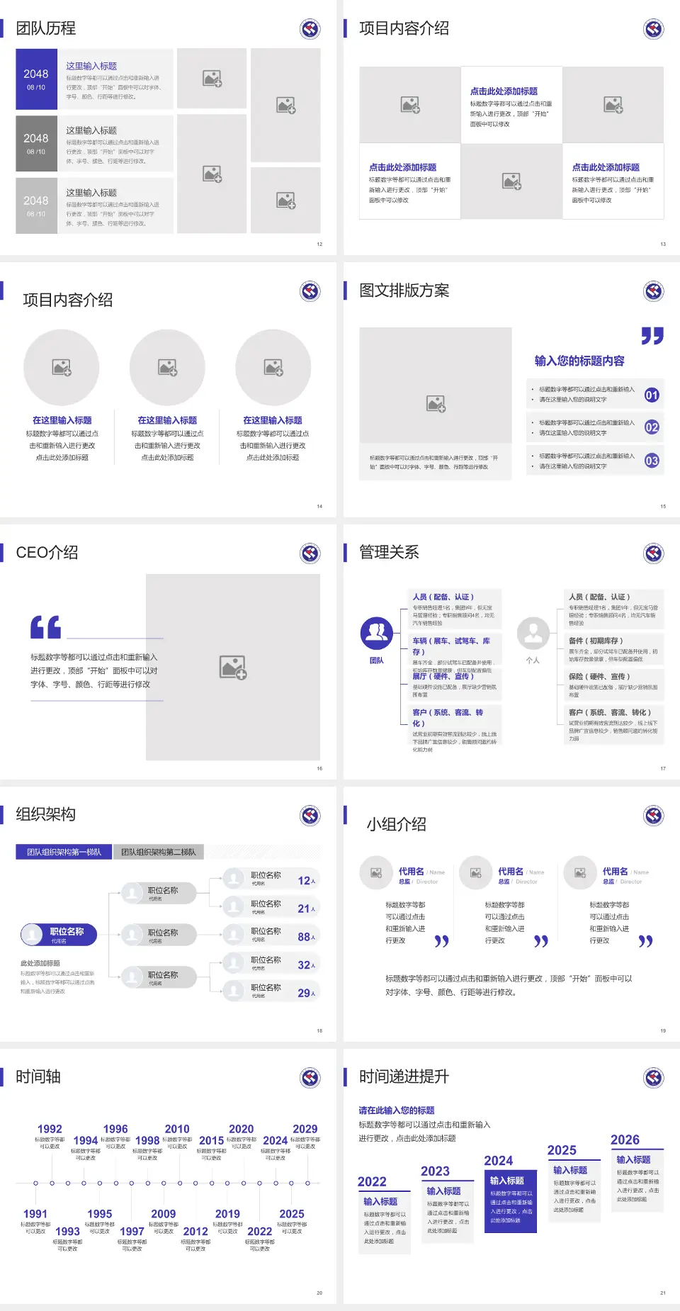 安徽省妇幼保健院医院管理报告PPT模板4:3格式幻灯片预览图3